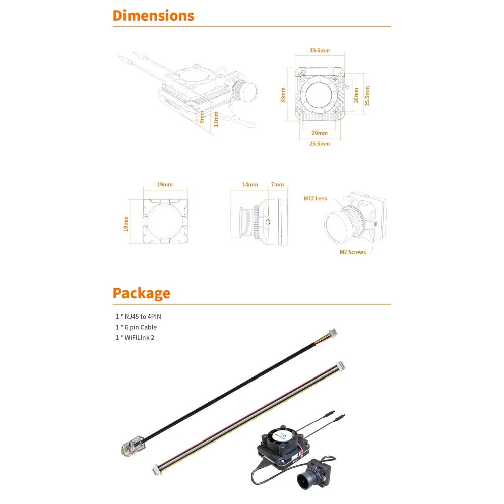 RunCam Wireless WiFiLink2 WiFiLink2-G Digital HD FPV Transmitter Based on OpenIPC with 1080P FOV 160° FPV Camera for RC Drone
RunCam Wireless WiFiLink2 WiFiLink2-G Digital HD FPV Transmitter Based on OpenIPC with 1080P FOV 160° FPV Camera for RC Drone