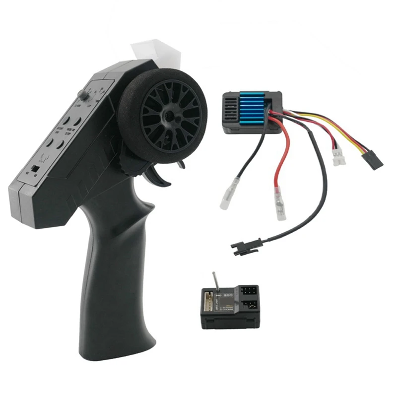 2.4G 2 Channel Remote Controller Kit Transmitter Receiver 50A ESC For WPL MN88K RC Car Upgrade Parts
2.4G 2 Channel Remote Controller Kit Transmitter Receiver 50A ESC For WPL MN88K RC Car Upgrade Parts