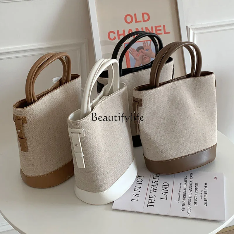 Large Capacity Single Shoulder Bag, Crossbody Fashion, Simple Casual Canvas Handbags
Large Capacity Single Shoulder Bag, Crossbody Fashion, Simple Casual Canvas Handbags