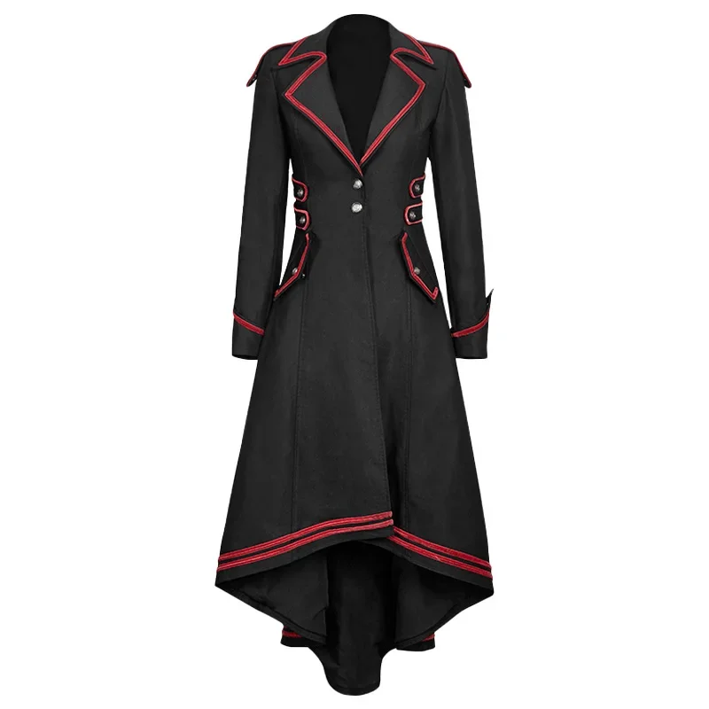 Retro Vintage Punk & Gothic Medieval Renaissance Coat Masquerade Women's Cosplay Costume Masquerade Party Evening Coat
Retro Vintage Punk & Gothic Medieval Renaissance Coat Masquerade Women's Cosplay Costume Masquerade Party Evening Coat