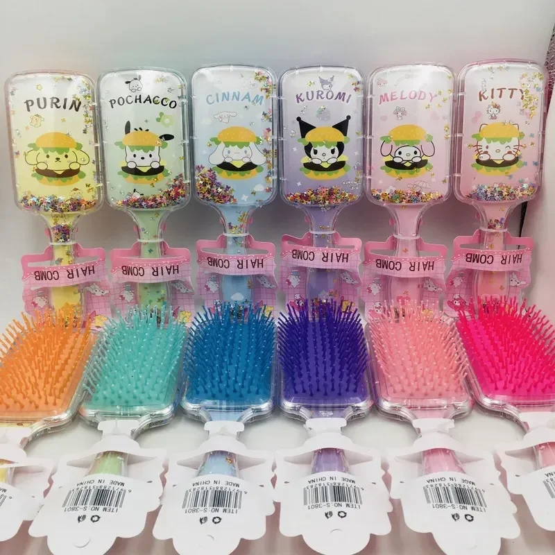 24pcs Sanrio Massage Air Cushion Comb Hello Kitty Melody Cinnamoroll Air Cushion Comb Girl Beauty Brush Comb Wholesale Gift
24pcs Sanrio Massage Air Cushion Comb Hello Kitty Melody Cinnamoroll Air Cushion Comb Girl Beauty Brush Comb Wholesale Gift