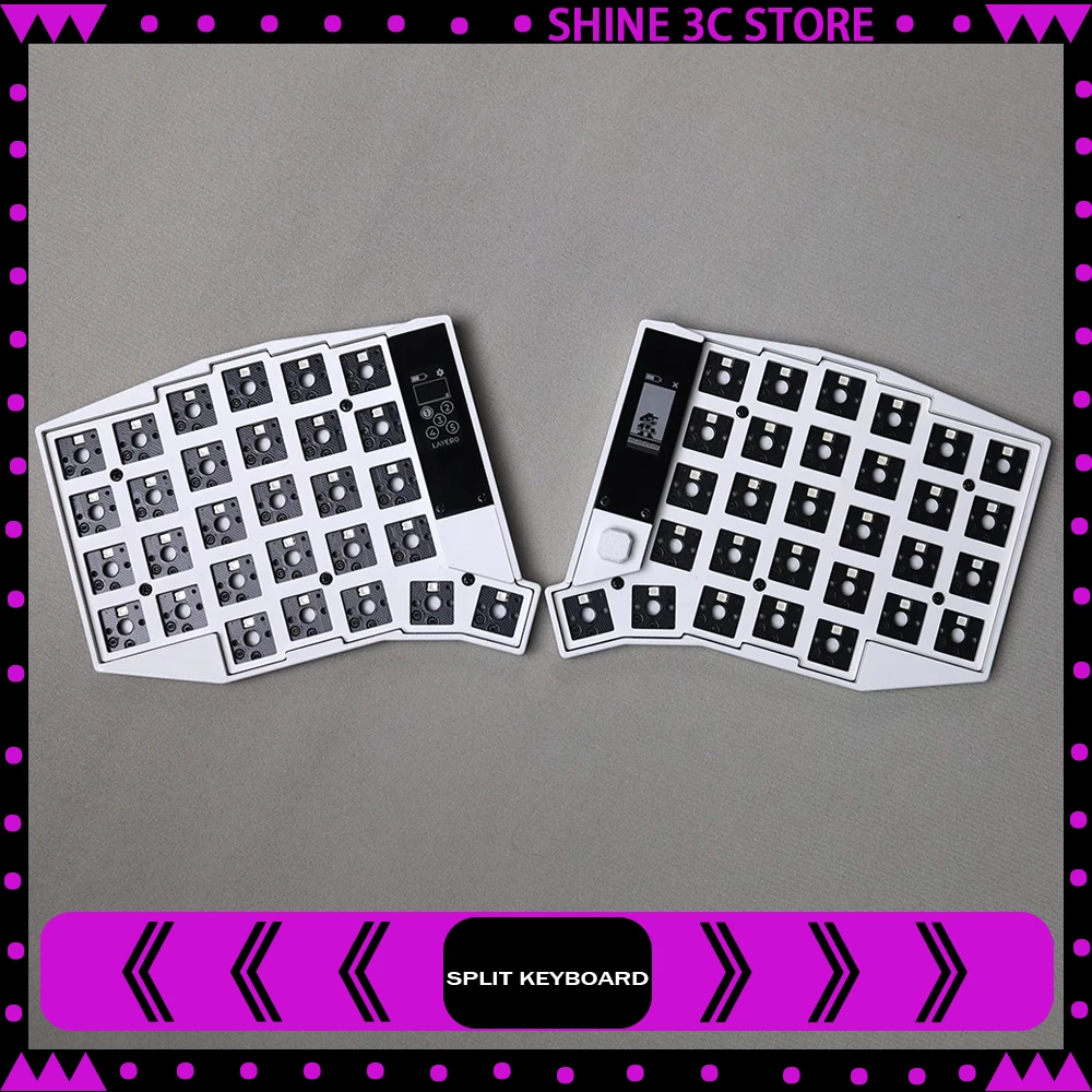 Sofle Low Profile Split Keyboard Kit Dual Mode Bluetooth Wireless Gaming Keyboard Custom RGB Support ZMK PC Gamer Accessories
Sofle Low Profile Split Keyboard Kit Dual Mode Bluetooth Wireless Gaming Keyboard Custom RGB Support ZMK PC Gamer Accessories