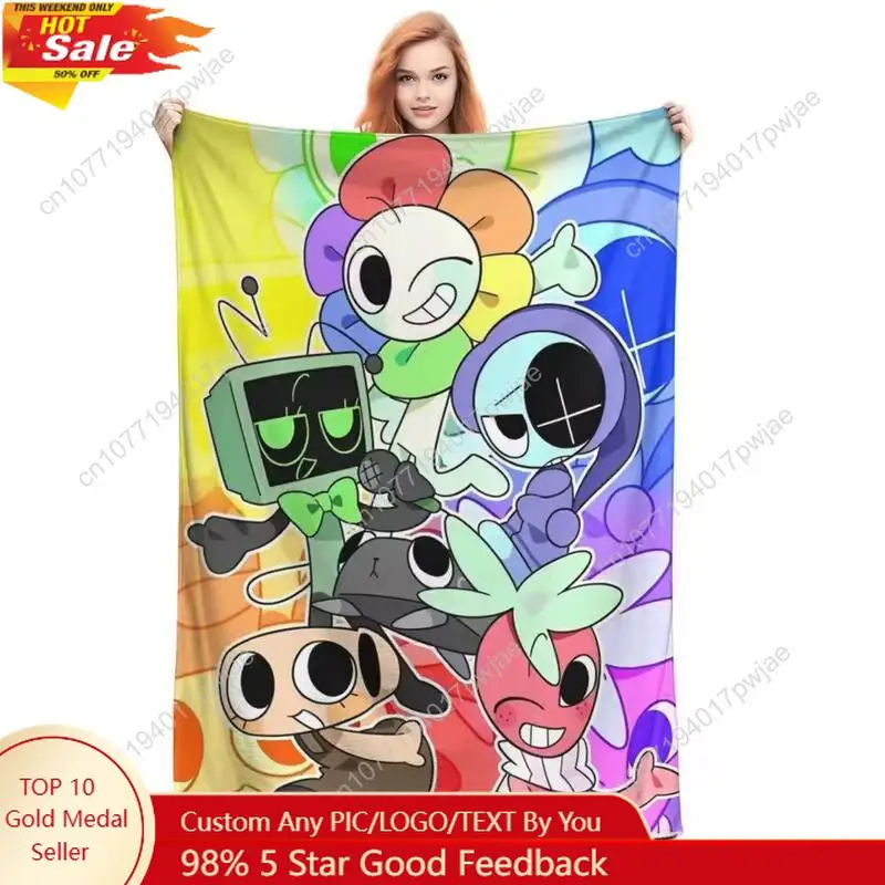 Dandy's World Blanket Flannel Funny Warm Throw Blankets for Boys Girls Birthday Gift Sofa Bed Home Summer Custom blankets
Dandy's World Blanket Flannel Funny Warm Throw Blankets for Boys Girls Birthday Gift Sofa Bed Home Summer Custom blankets