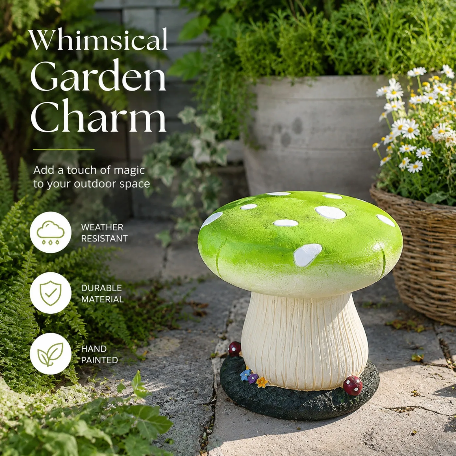 Small Mushroom Shape Ottoman,Outdoor Garden Resin Decorative Mushroom Stool,Resin Creative Sculpture Decoration
Small Mushroom Shape Ottoman,Outdoor Garden Resin Decorative Mushroom Stool,Resin Creative Sculpture Decoration