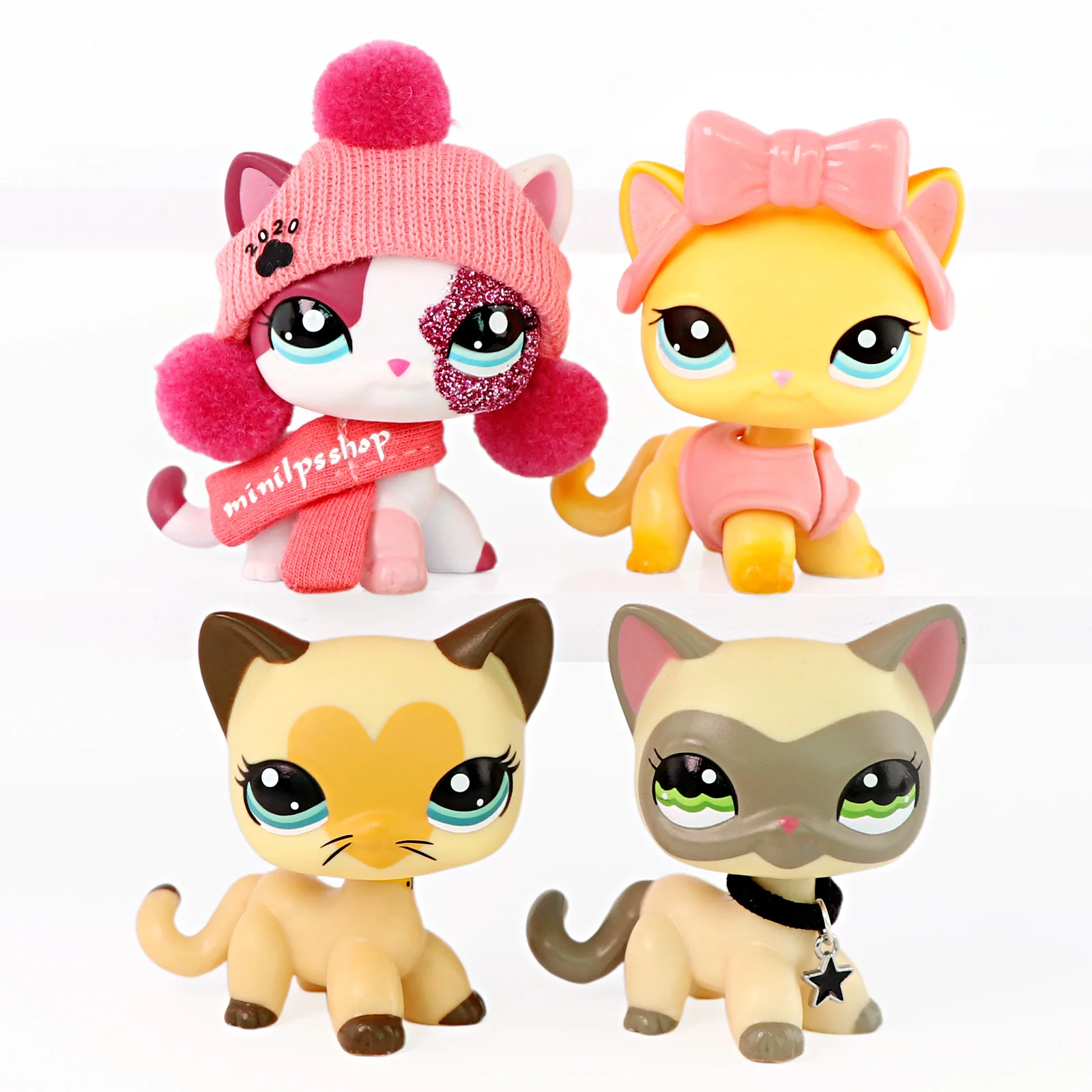 4 pcs Minilpsshop Big Eyes Bobble Head Toys Shorthair Cat #2291 #1116 #3573 #339 Gifts for Children For lps
4 pcs Minilpsshop Big Eyes Bobble Head Toys Shorthair Cat #2291 #1116 #3573 #339 Gifts for Children For lps
