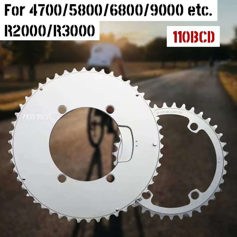 Звездочка 110 Bcd для Shimano 105 5800 Ultegra 6800 Dura Ace 9000 4700 R2000 R3000 Дорожная двойная пластина Серебристый Aero 52 36 54 40 50
Звездочка 110 Bcd для Shimano 105 5800 Ultegra 6800 Dura Ace 9000 4700 R2000 R3000 Дорожная двойная пластина Серебристый Aero 52 36 54 40 50
