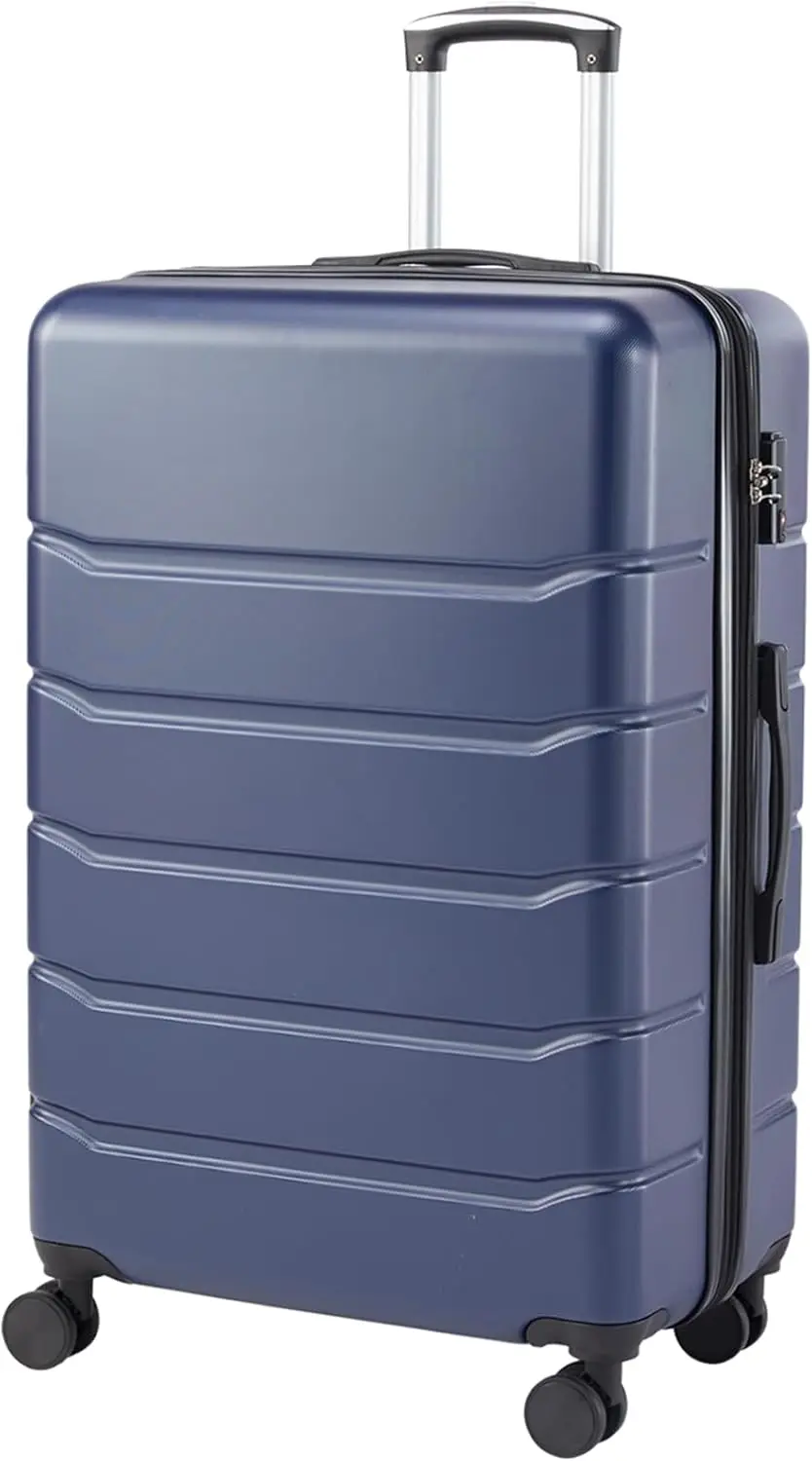 28 Inch Carry on Luggage, Lightweight Expandable Hard Shell Suitcase with TSA Lock, Double Spinner Wheels, Blue
28 Inch Carry on Luggage, Lightweight Expandable Hard Shell Suitcase with TSA Lock, Double Spinner Wheels, Blue