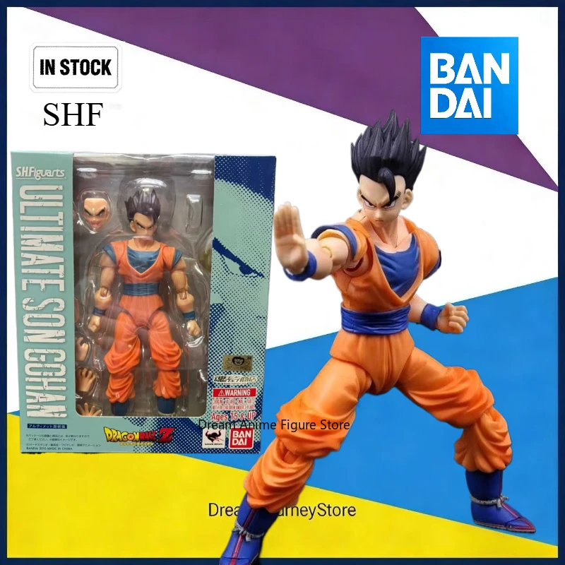 In stock original Bandai SHF 1.0 Gohan Adult Ultimate Gohan Mysterious Soul Limited Dragon Ball Z movable model figure
In stock original Bandai SHF 1.0 Gohan Adult Ultimate Gohan Mysterious Soul Limited Dragon Ball Z movable model figure