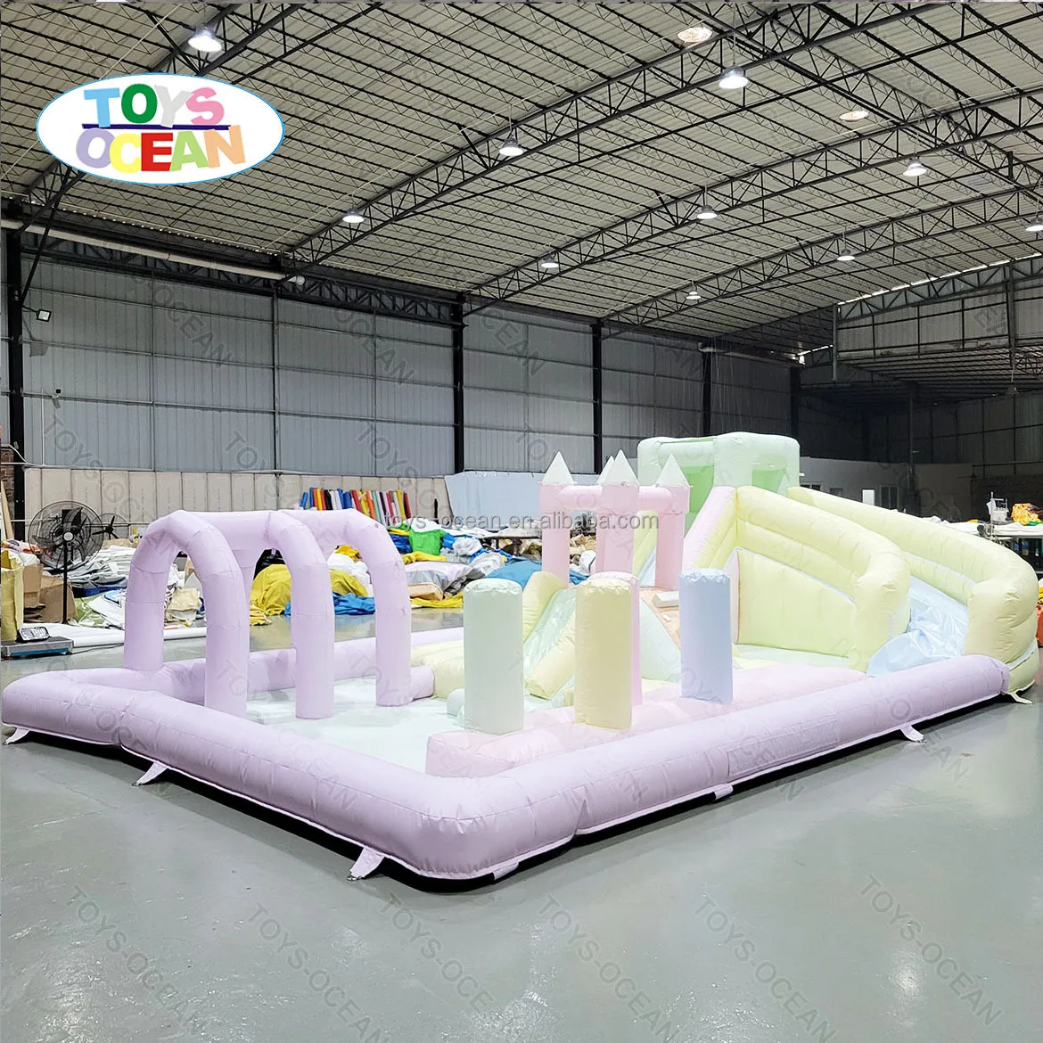 Custom Summer Water Park Trampoline Slide Pool Kids Inflatable Splash Pad With Blower PVC Toy With Amusement Features
Custom Summer Water Park Trampoline Slide Pool Kids Inflatable Splash Pad With Blower PVC Toy With Amusement Features