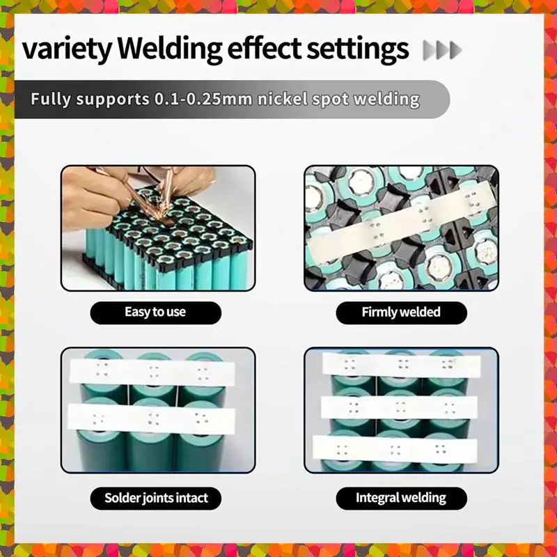 Promotion! New WL-958 Portable CNC Spot Welder Color Screen 2.1A Fast Charge For Phones Battery Pack Welding USB 5V/2.4A Output
Promotion! New WL-958 Portable CNC Spot Welder Color Screen 2.1A Fast Charge For Phones Battery Pack Welding USB 5V/2.4A Output