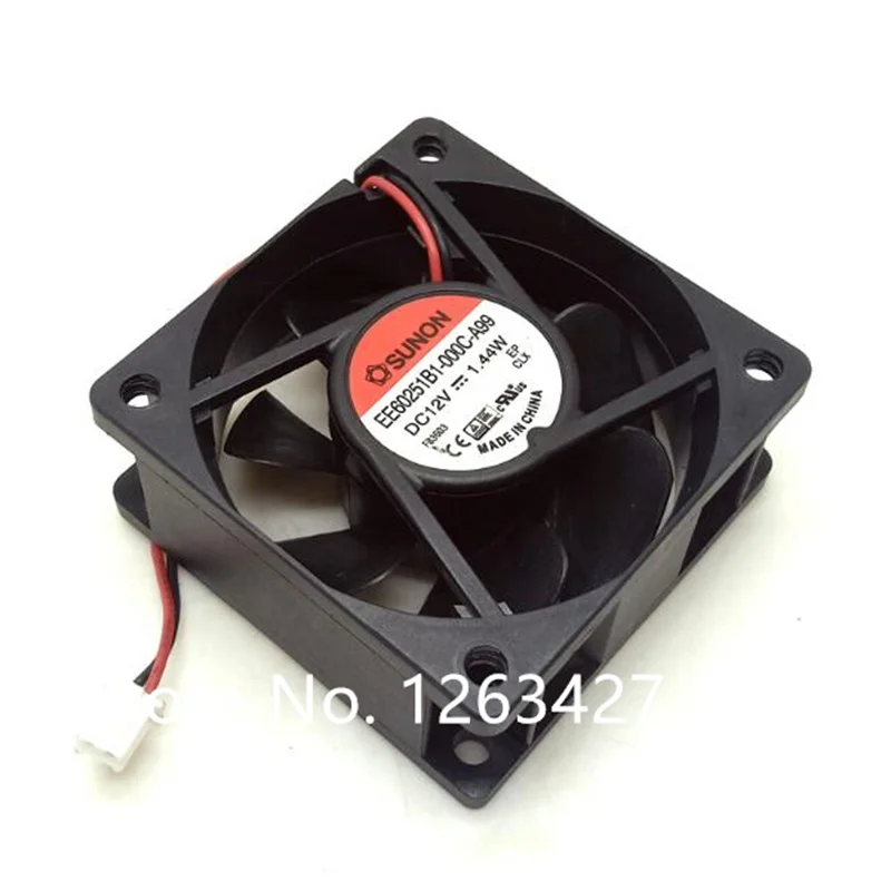 6cn 6025 12V EE60251B1-000C-A99 1,44 W двухпроводной бесшумный вентилятор питания шасси ПК
6cn 6025 12V EE60251B1-000C-A99 1,44 W двухпроводной бесшумный вентилятор питания шасси ПК