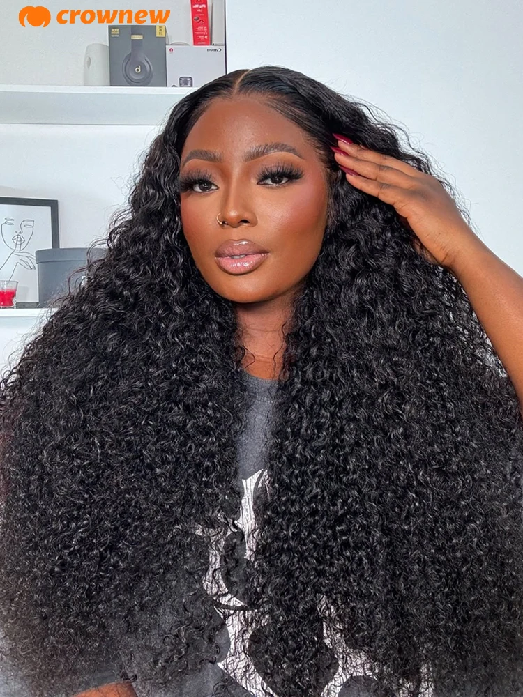 Curly Human Hair Wig 13X4 Lace Front Human Hair Wig 13x6 HD Lace Frontal Wig Pre Plucked Bleached 200% Deep Wave Frontal Wig
Curly Human Hair Wig 13X4 Lace Front Human Hair Wig 13x6 HD Lace Frontal Wig Pre Plucked Bleached 200% Deep Wave Frontal Wig