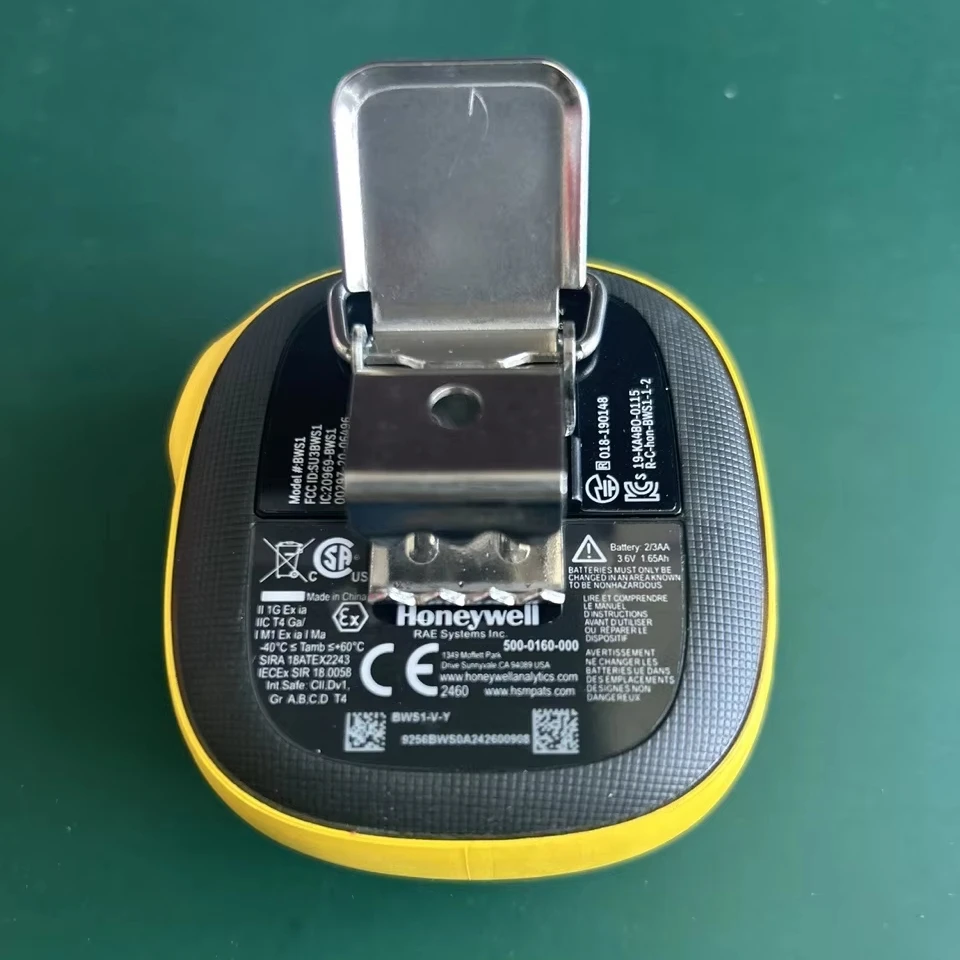 Honeywell BW SOLO ClO2 Portable Gas Leak Detector Chlorine Dioxide Gas Concentration Analyzer Wireless BWS1-V-Y
Honeywell BW SOLO ClO2 Portable Gas Leak Detector Chlorine Dioxide Gas Concentration Analyzer Wireless BWS1-V-Y