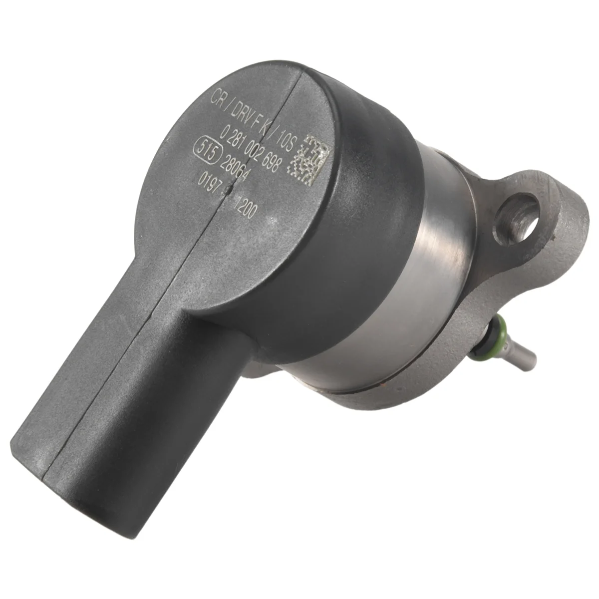 #270V Fuel Rail Pressure Relief Regulator Valve 0281002698 6110780549 (Silver & Black)
#270V Fuel Rail Pressure Relief Regulator Valve 0281002698 6110780549 (Silver & Black)