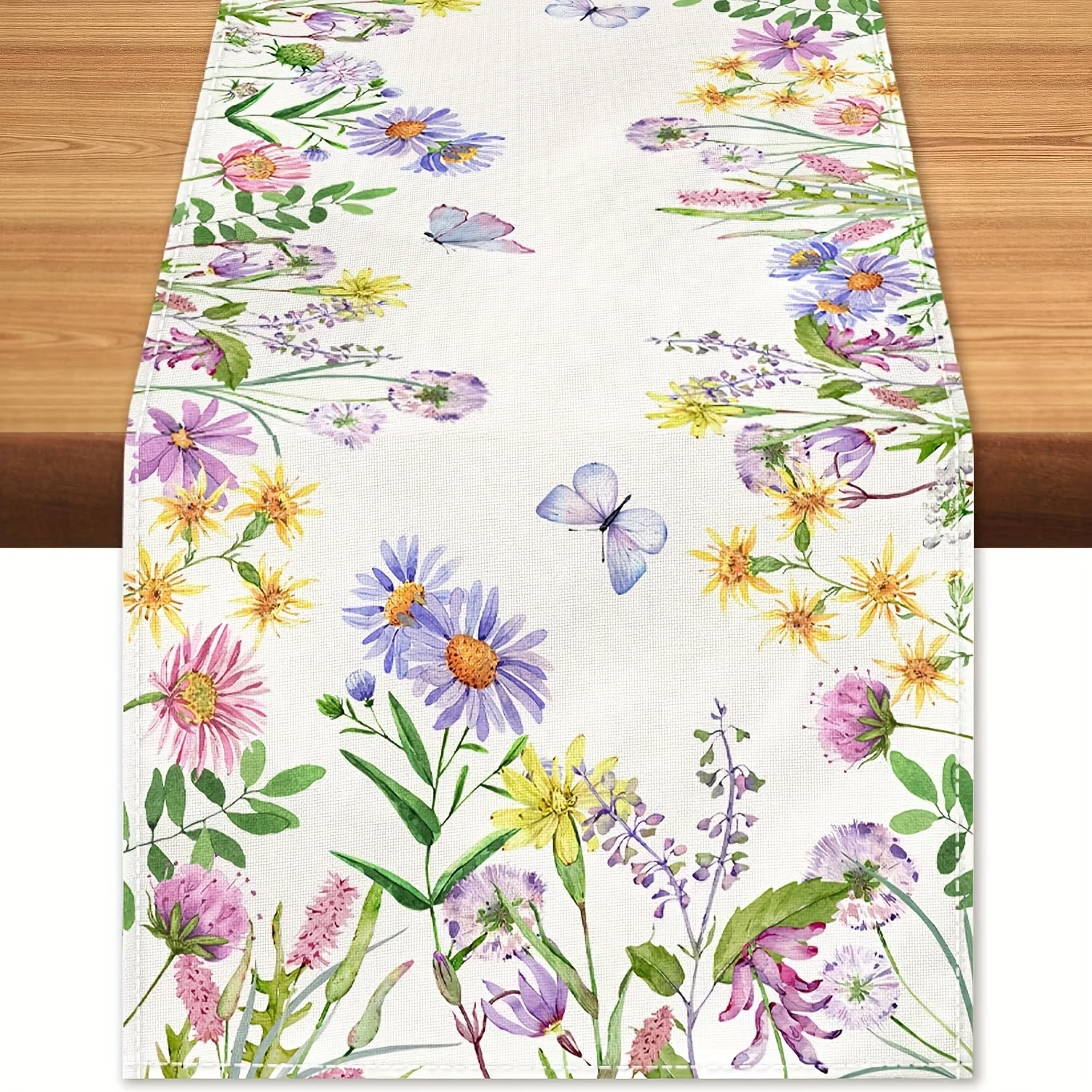 Spring Daisy Lavender Butterfly Print Linen Table Runner Party Decor Watercolor Flower Kitchen Dining Table Runner Wedding Decor
Spring Daisy Lavender Butterfly Print Linen Table Runner Party Decor Watercolor Flower Kitchen Dining Table Runner Wedding Decor