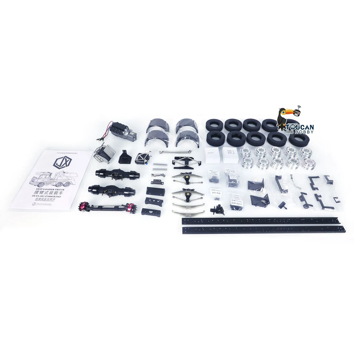 VL18U K3363 1/14 Hydraulic RC Skip Loader Truck Swing Arm Loading Cars Kits Model Adult Toy 2-Speed Gearbox Servo Mover TH22708
VL18U K3363 1/14 Hydraulic RC Skip Loader Truck Swing Arm Loading Cars Kits Model Adult Toy 2-Speed Gearbox Servo Mover TH22708