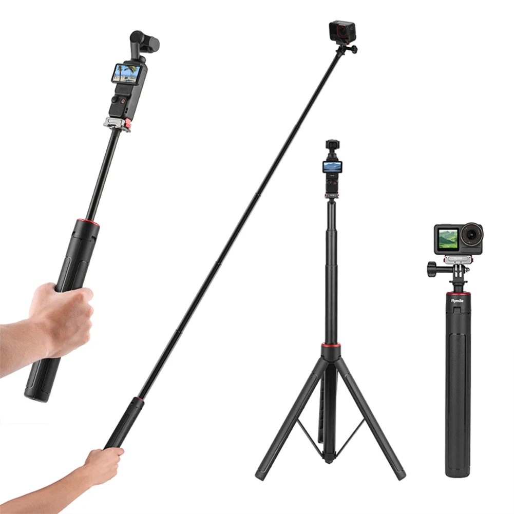 Selfie Stick With Tripod Stand Accessories Extendable Camera Vlogging Tripod Selfie Stick for Insta360 X5 Action 4/Pocket 3
Selfie Stick With Tripod Stand Accessories Extendable Camera Vlogging Tripod Selfie Stick for Insta360 X5 Action 4/Pocket 3
