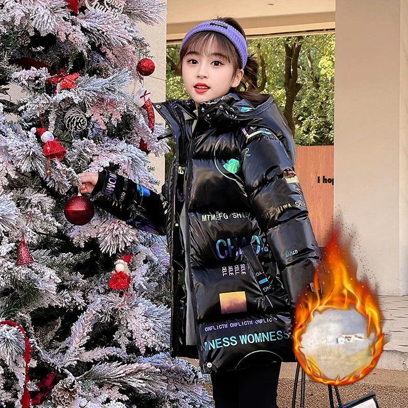 Girls Winter Down Cotton Jacket Children's Fashion Cotton Outerwear Winter Clothes for Girls 7 9 10 Year Girl Down Parkas Coats
Girls Winter Down Cotton Jacket Children's Fashion Cotton Outerwear Winter Clothes for Girls 7 9 10 Year Girl Down Parkas Coats