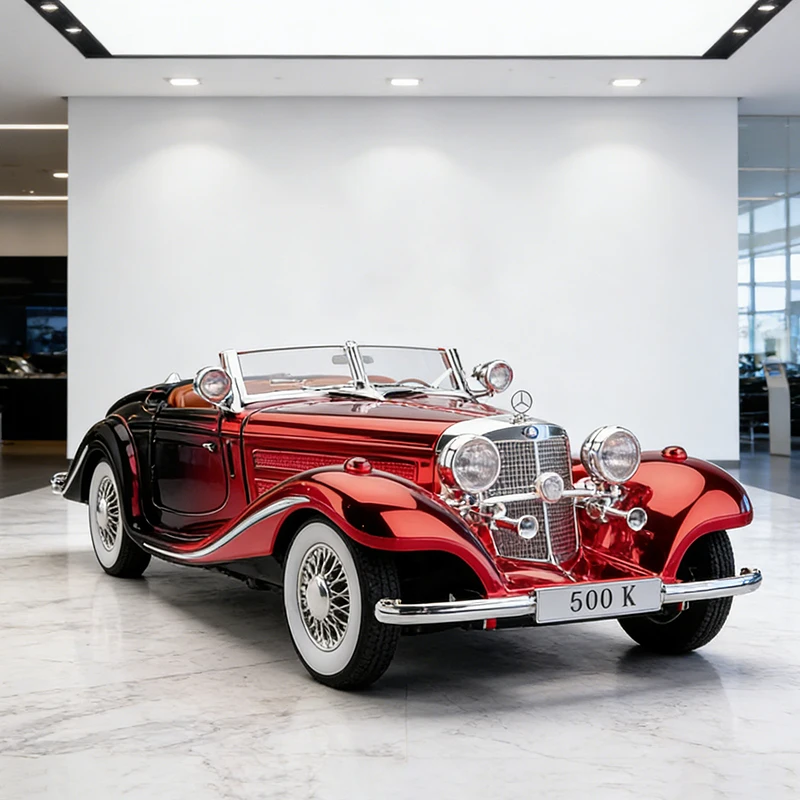 1:24 Mercedes-Benz 500K гальваническая модель автомобиля из сплава, игрушечный автомобиль, литье под давлением металла, звуковой и световой автомобиль, игрушки для детей, автомобиль
1:24 Mercedes-Benz 500K гальваническая модель автомобиля из сплава, игрушечный автомобиль, литье под давлением металла, звуковой и световой автомобиль, игрушки для детей, автомобиль