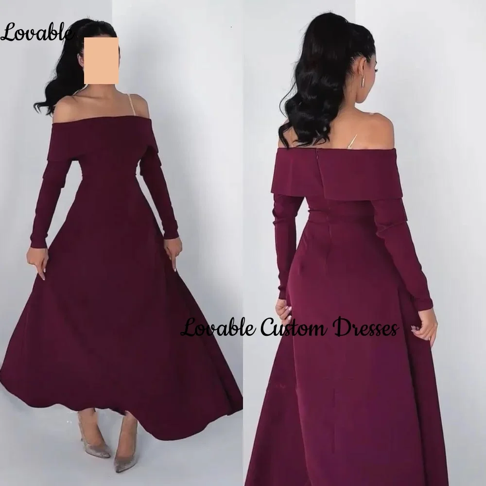 Customized Dresses For Special Events A-Line Off-The-Shoulder Neckline Dress Women Elegant Luxury Ruffle Dubai Luxury Evening
Customized Dresses For Special Events A-Line Off-The-Shoulder Neckline Dress Women Elegant Luxury Ruffle Dubai Luxury Evening
