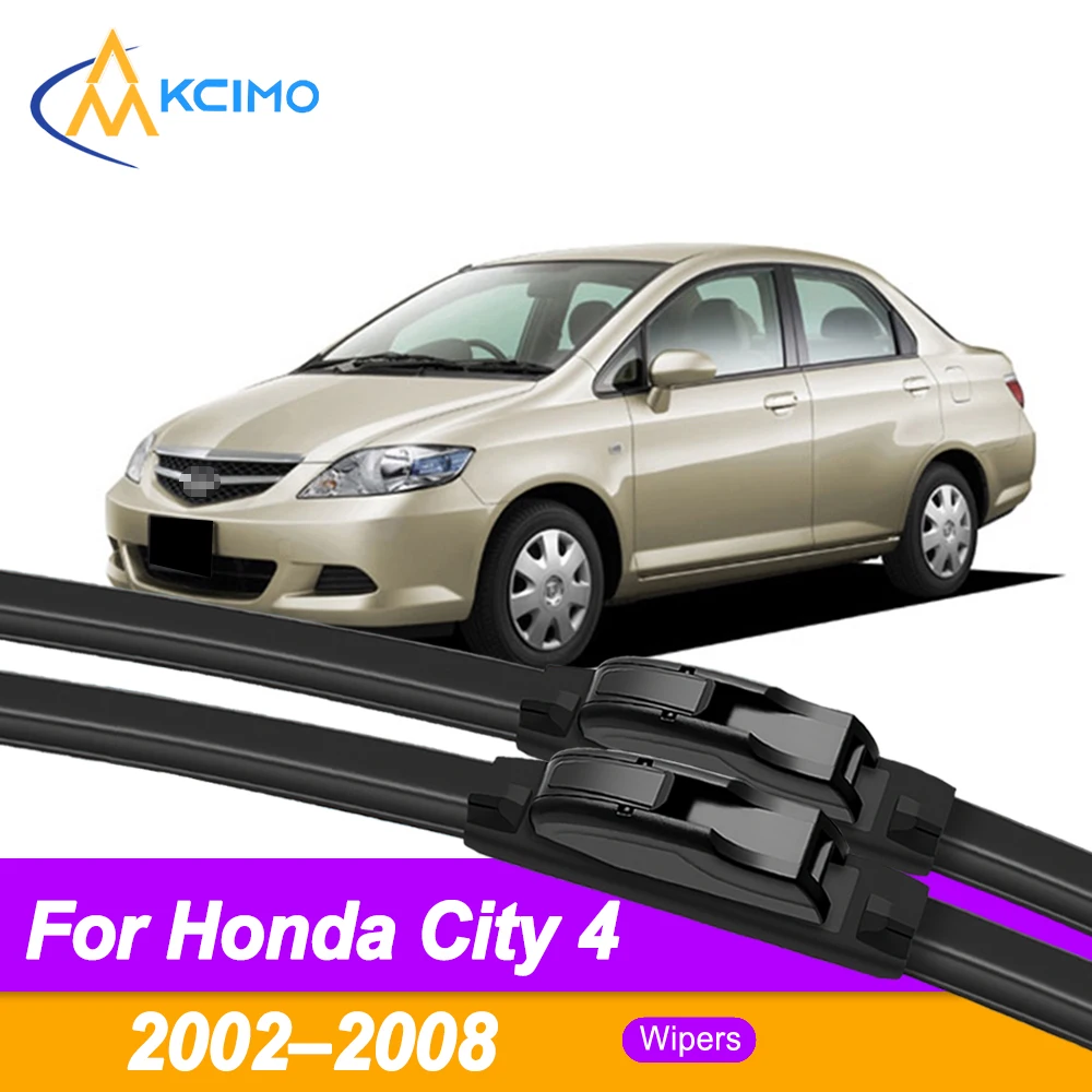 Kcimo Front Windshield Wiper Blades For Honda City 4 GD6/GD7/GD8/GD9/GE1/GE4 2002–2008 Windscreen Window Car Accessories
Kcimo Front Windshield Wiper Blades For Honda City 4 GD6/GD7/GD8/GD9/GE1/GE4 2002–2008 Windscreen Window Car Accessories