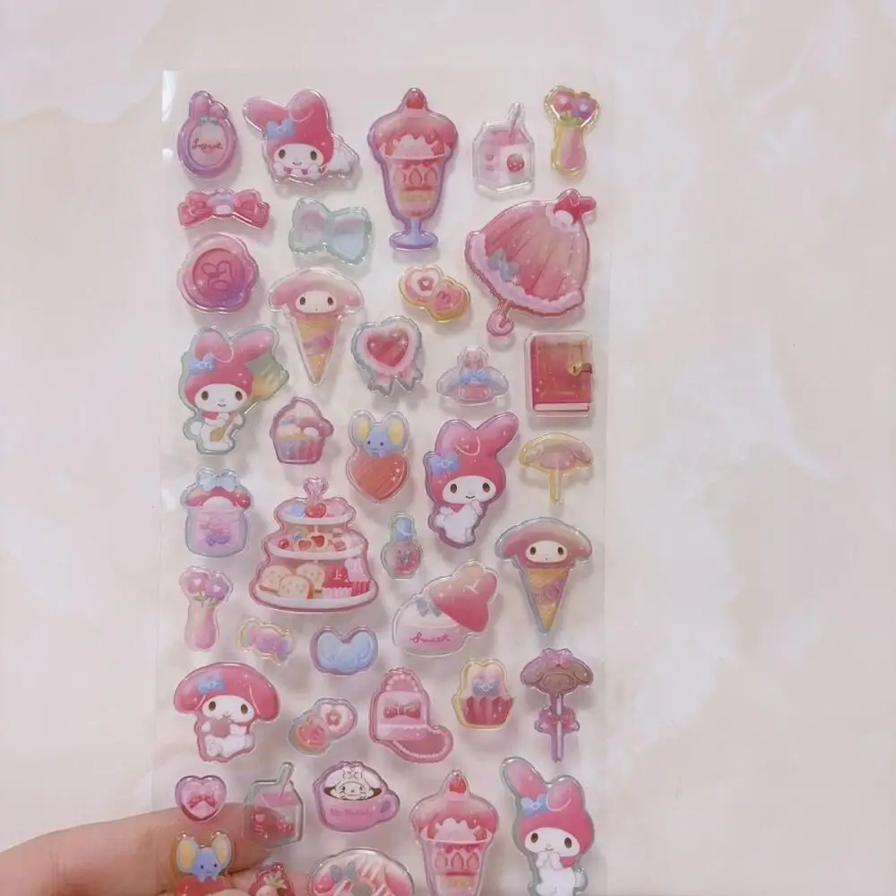 Sanrio Hello Kitty Melody Kuromi Afternoon Tea Series Three-Dimensional Candy Sticker Diy Phone Case Notebook Girl Birthday Gift
Sanrio Hello Kitty Melody Kuromi Afternoon Tea Series Three-Dimensional Candy Sticker Diy Phone Case Notebook Girl Birthday Gift