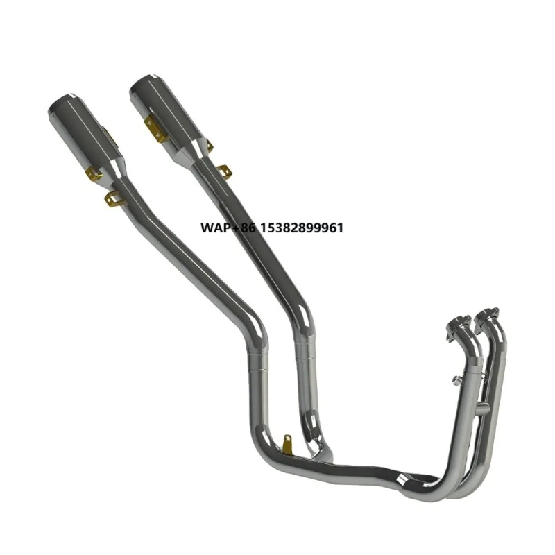 For CF MOTO 450Sr Modified Exhaust Pipe High-Position Dual Outlet Full Titanium Alloy Exhaust
For CF MOTO 450Sr Modified Exhaust Pipe High-Position Dual Outlet Full Titanium Alloy Exhaust