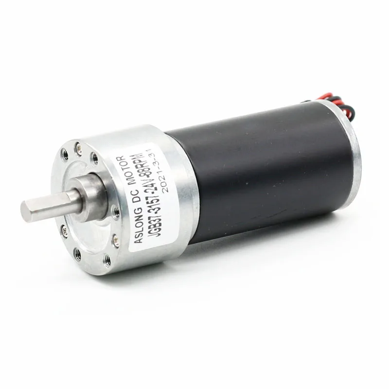 JGB37-3157 high torque low noise 12v tubular dc motor 9-1280R 37mm dc metal gear reducer 24v electric dc reduction motor smart
JGB37-3157 high torque low noise 12v tubular dc motor 9-1280R 37mm dc metal gear reducer 24v electric dc reduction motor smart