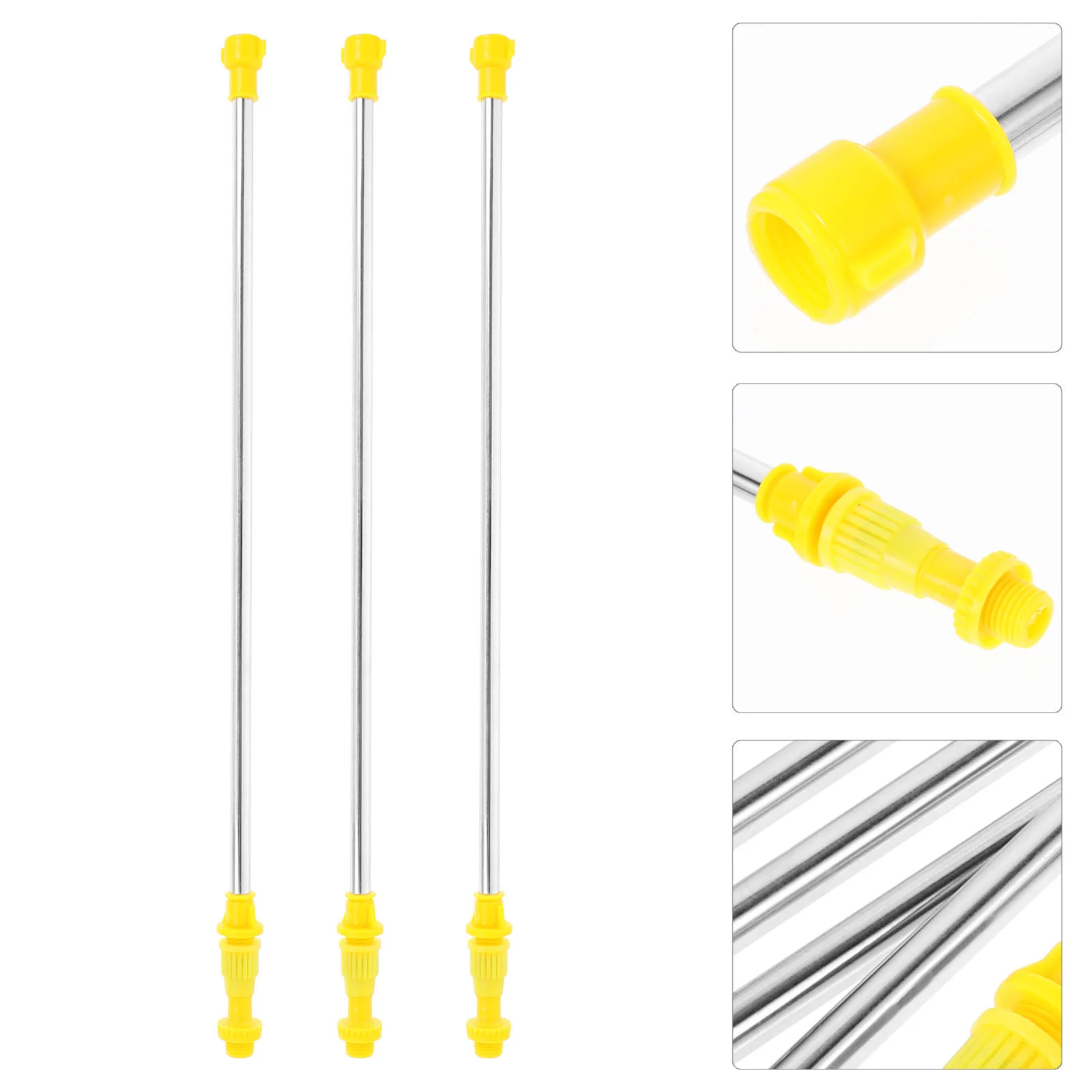 6 Pcs Adjustable Hose Sprayer Accessories Stainless Steel Boom Telescopic Pole Pump 4500X100X100CM Watering Wands Extend Rod
6 Pcs Adjustable Hose Sprayer Accessories Stainless Steel Boom Telescopic Pole Pump 4500X100X100CM Watering Wands Extend Rod