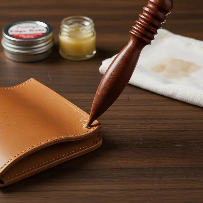Multiuse Professional Leather Edge Polishing Tool Wood Handle for DIY Project Suitable for Most Leatherwork
Multiuse Professional Leather Edge Polishing Tool Wood Handle for DIY Project Suitable for Most Leatherwork