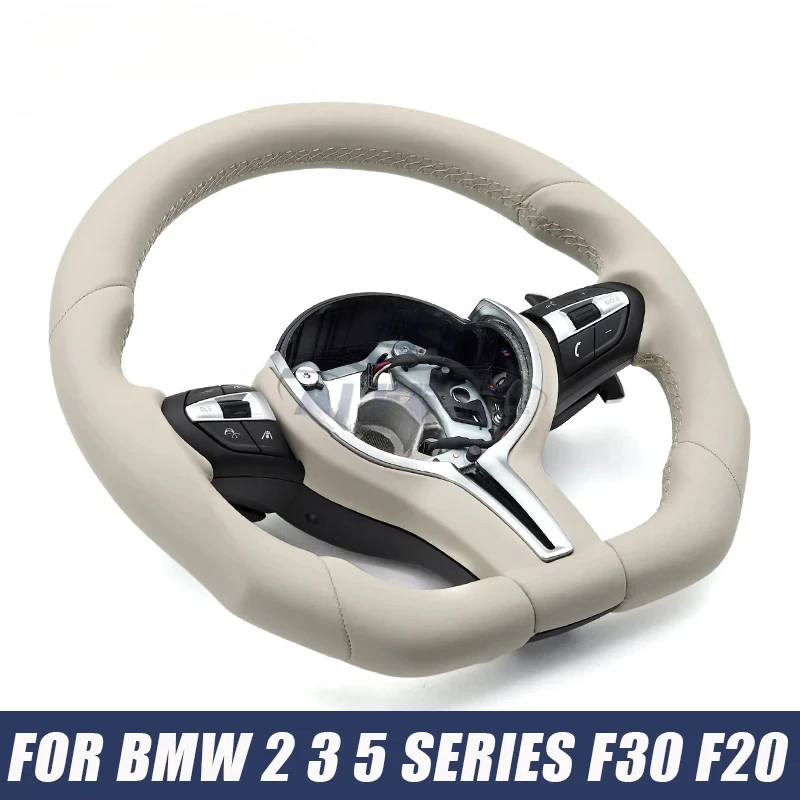Car Beige leather Sports Steering Wheel for BMW F01 F06 F10 F11 F20 F22 F30 F32 F36 F80 F82 E70 E71 E82 E87 E89 E90 E91 E92 E93
Car Beige leather Sports Steering Wheel for BMW F01 F06 F10 F11 F20 F22 F30 F32 F36 F80 F82 E70 E71 E82 E87 E89 E90 E91 E92 E93