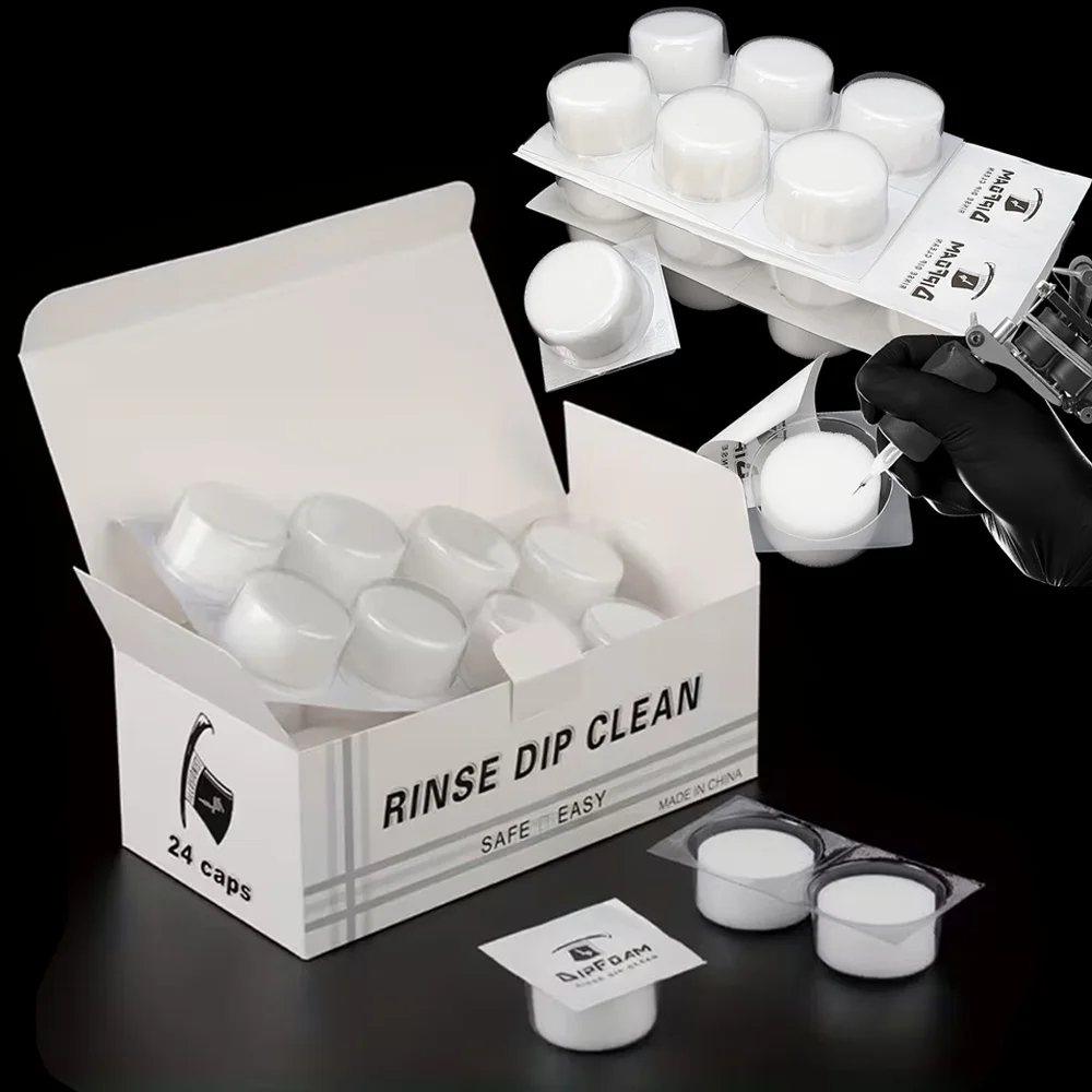 Disposable Tattoo Dip Foam Sponge Rinse Cup Caps Cartridge Needle Dip Foam for Cleaning Needles and Tips Tattoo Cleaning Supply
Disposable Tattoo Dip Foam Sponge Rinse Cup Caps Cartridge Needle Dip Foam for Cleaning Needles and Tips Tattoo Cleaning Supply