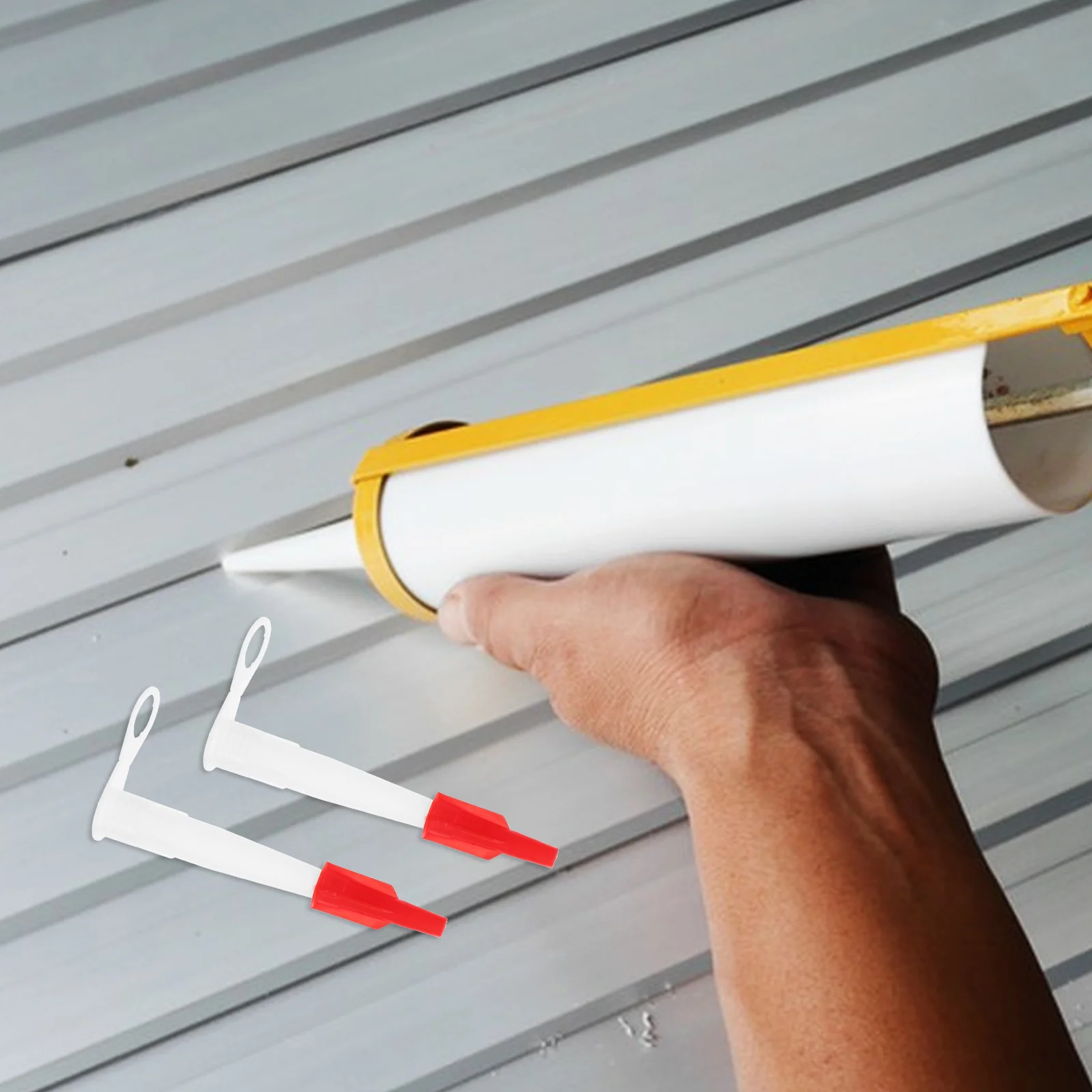 10pcs Reusable Caulking Nozzles Extension Tips For Sealant Application Sealing Caps Smooth Filling Tool Caulk Tube Tips Caulking
10pcs Reusable Caulking Nozzles Extension Tips For Sealant Application Sealing Caps Smooth Filling Tool Caulk Tube Tips Caulking