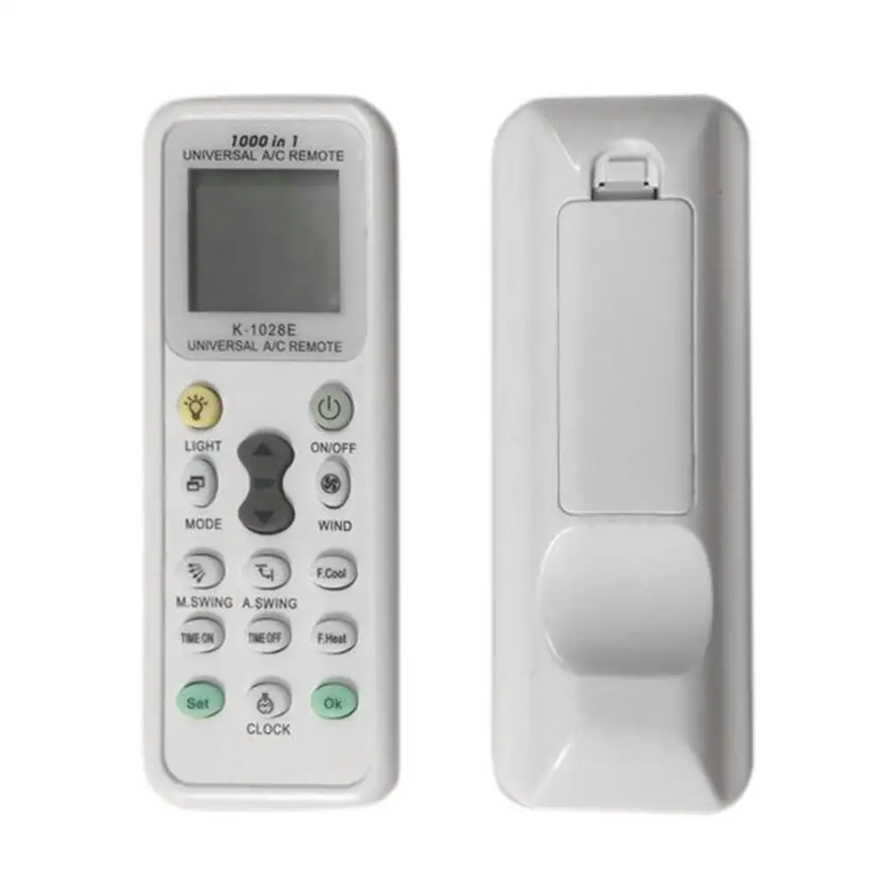 Universal LCD A/C Muli Remote Controller RC 433mhz Frequency for Air Condition Conditioner Simple Operation K-1028E Dropshipping
Universal LCD A/C Muli Remote Controller RC 433mhz Frequency for Air Condition Conditioner Simple Operation K-1028E Dropshipping
