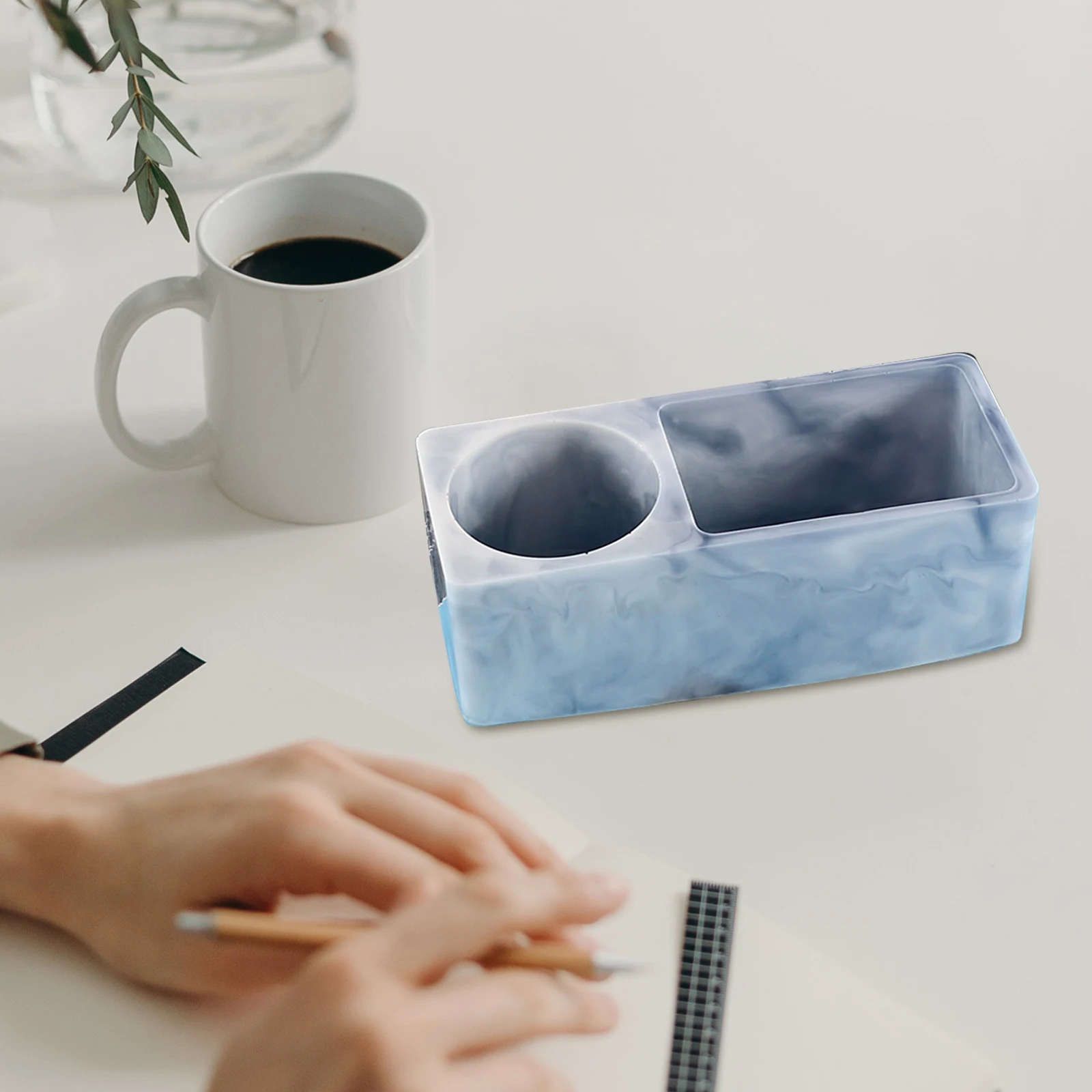 1pc Pen Holder Silicone Epoxy Reusable Storage Container Mold Easy Demould Storage Container Mold For Diy Craft Jewelry Making
1pc Pen Holder Silicone Epoxy Reusable Storage Container Mold Easy Demould Storage Container Mold For Diy Craft Jewelry Making