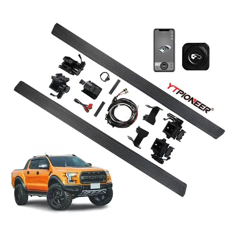 4x4 Off Road Power Running Boards With Lights Rock Slide Steps Automatic Electric Side Step for Ford F150
4x4 Off Road Power Running Boards With Lights Rock Slide Steps Automatic Electric Side Step for Ford F150