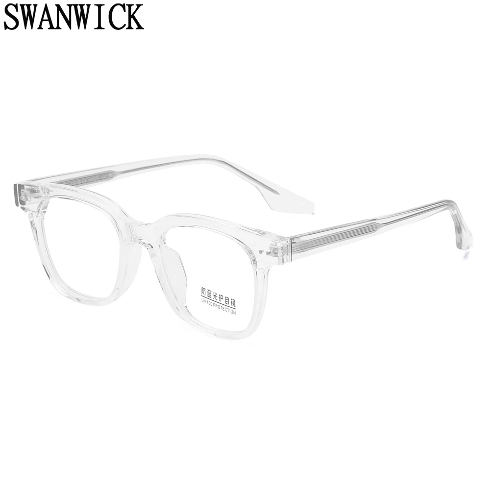 Очки Swanwick tr90 для мужчин и женщин, квадратные ацетатные прозрачные линзы, модная оптическая оправа для очков, с украшением коричневого и зеленого цветов, Прямая поставка
Очки Swanwick tr90 для мужчин и женщин, квадратные ацетатные прозрачные линзы, модная оптическая оправа для очков, с украшением коричневого и зеленого цветов, Прямая поставка
