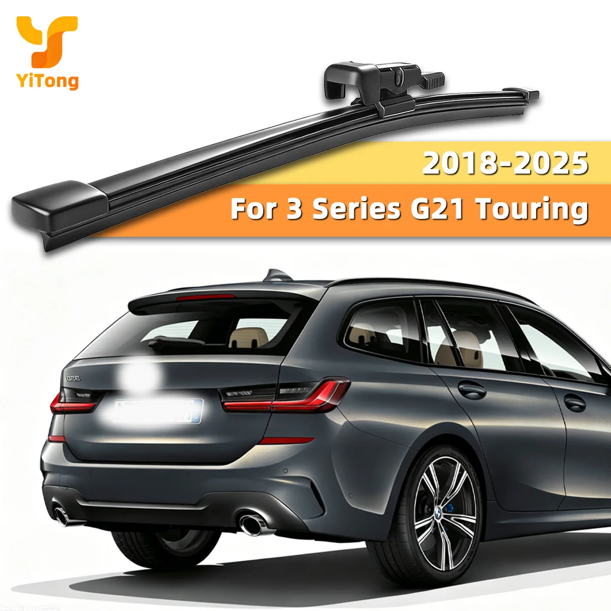 Yitong Four Seasons Windshield Rear Wiper Suitable For BMW 3 Series G21 Touring 2018-2025 Clear Rear Window Wiper Replacement
Yitong Four Seasons Windshield Rear Wiper Suitable For BMW 3 Series G21 Touring 2018-2025 Clear Rear Window Wiper Replacement