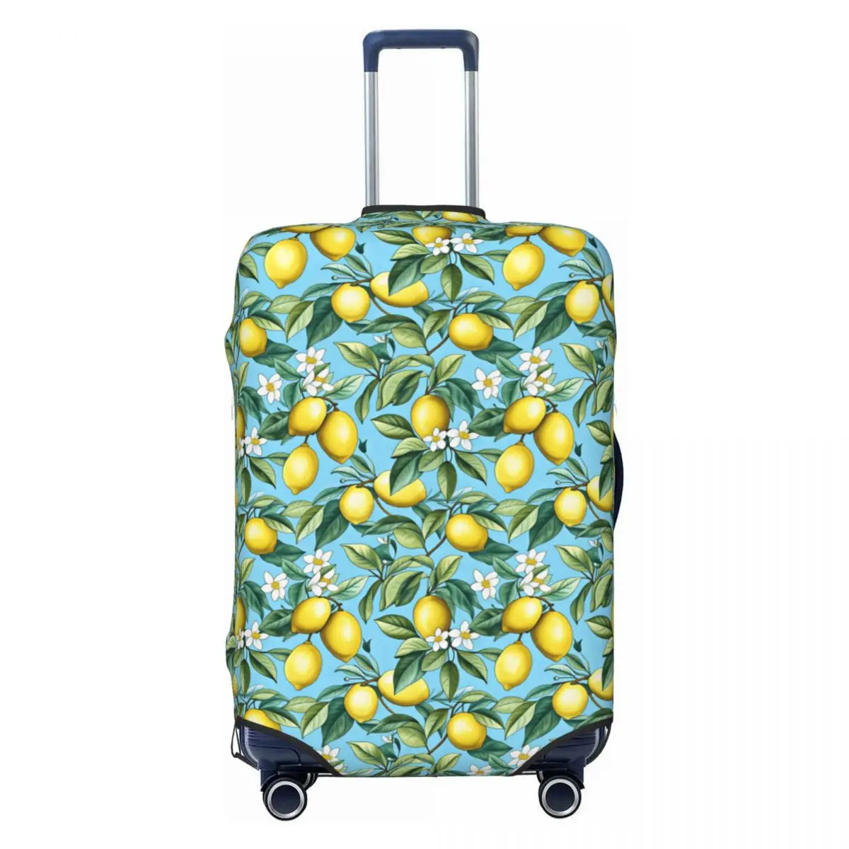 Lemon Flower Branch Seamless Pattern Suitcase Cover Elastic Luggage Protective Covers for 18-32 inch
Lemon Flower Branch Seamless Pattern Suitcase Cover Elastic Luggage Protective Covers for 18-32 inch