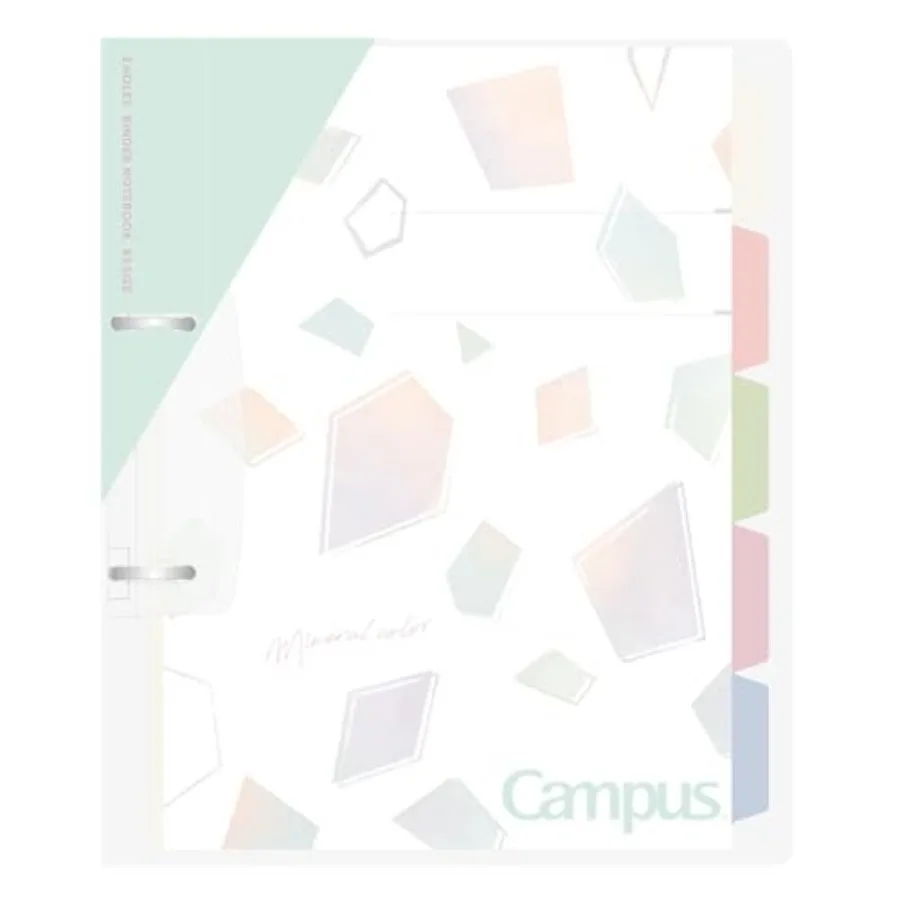 Campus Refillable Notebook, Slim 2 Ring Binder Notebook with with 5 Subject Dividers, 100 Sheets Capacity. Suitable for 26 Hole
Campus Refillable Notebook, Slim 2 Ring Binder Notebook with with 5 Subject Dividers, 100 Sheets Capacity. Suitable for 26 Hole