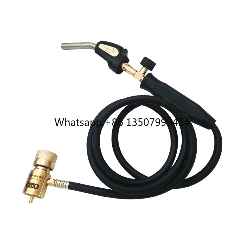 Portable oxygen free torch electronic ignition MAPP gas air conditioning refrigerator copper tube welding gun copper tube fire w
Portable oxygen free torch electronic ignition MAPP gas air conditioning refrigerator copper tube welding gun copper tube fire w