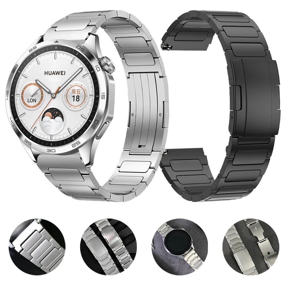 22 мм роскошный титановый ремешок для HUAWEI WATCH GT 4 46 мм Band GT 4 Pro 3 Ultimate Honor GS 3 Pro MagicWatch браслет металлический бизнес
22 мм роскошный титановый ремешок для HUAWEI WATCH GT 4 46 мм Band GT 4 Pro 3 Ultimate Honor GS 3 Pro MagicWatch браслет металлический бизнес