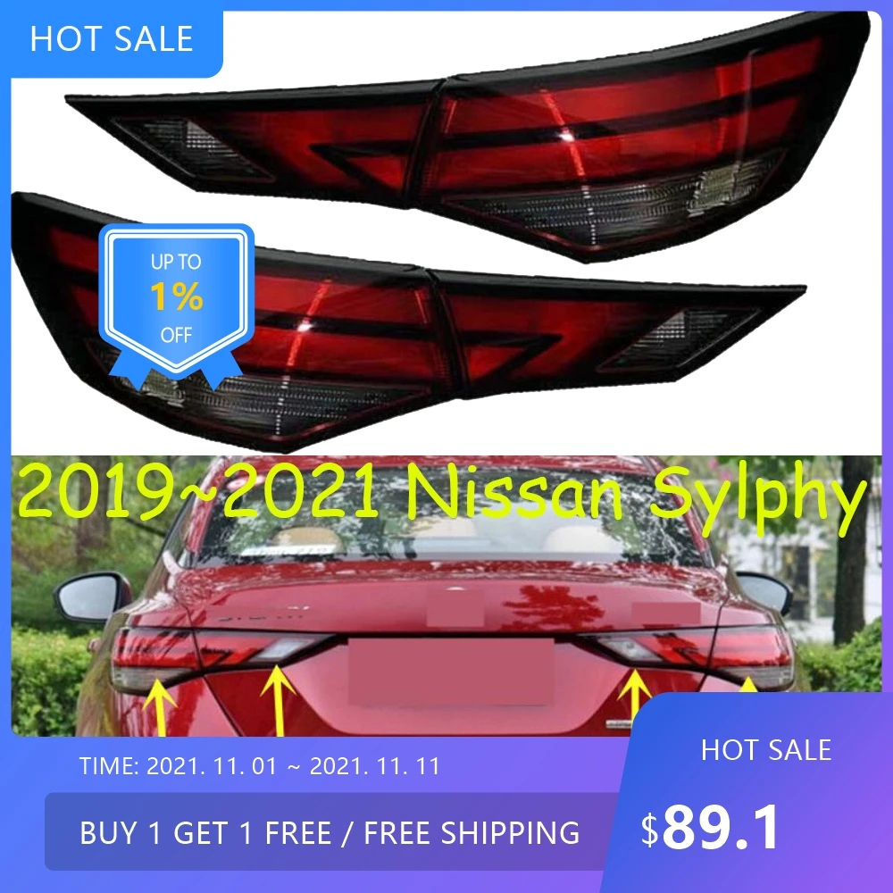 no bulb 1pcs auto bumper tail light Sylphy taillight cover sentral 2020~2021y auto accessories Taillamp Sylphy rear light fog
no bulb 1pcs auto bumper tail light Sylphy taillight cover sentral 2020~2021y auto accessories Taillamp Sylphy rear light fog