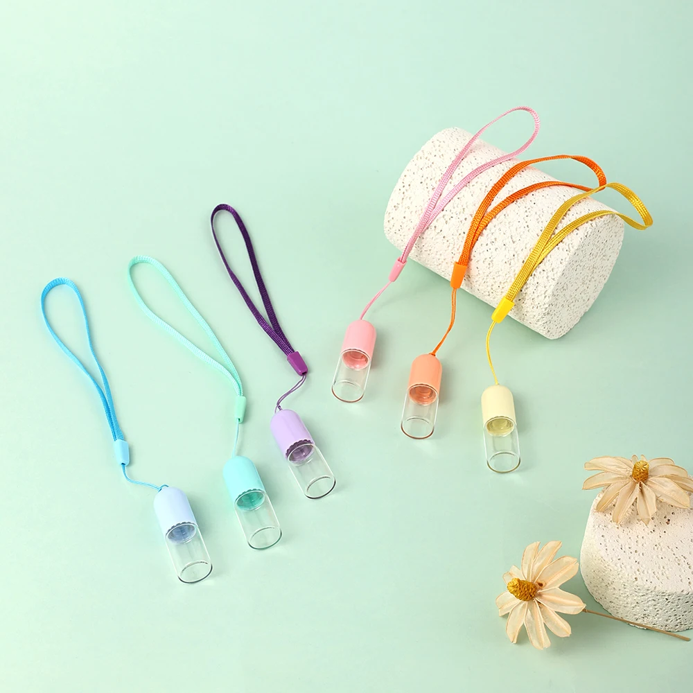 3ml Empty Roller Bottles Colored Lid Clear Glass Rollon Bottles with a Rope Mini Glass Cosmetic for Essential Oils Perfumes
3ml Empty Roller Bottles Colored Lid Clear Glass Rollon Bottles with a Rope Mini Glass Cosmetic for Essential Oils Perfumes