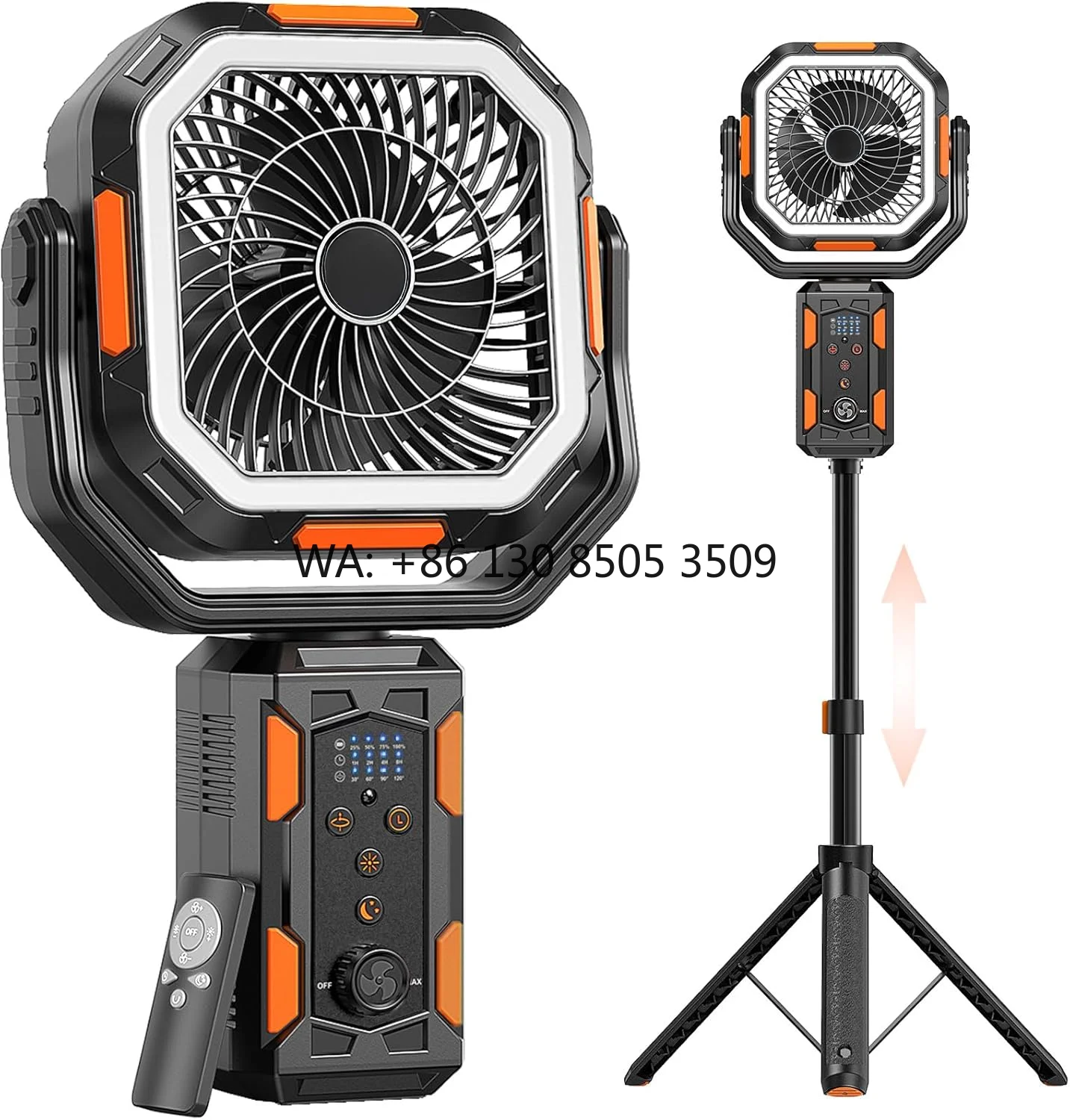 Private 20000mah Portable Rechargeable Camping Fan With Three-in-one Function and Led Mobile Power Bank, Portable Outdoor Fan
Private 20000mah Portable Rechargeable Camping Fan With Three-in-one Function and Led Mobile Power Bank, Portable Outdoor Fan