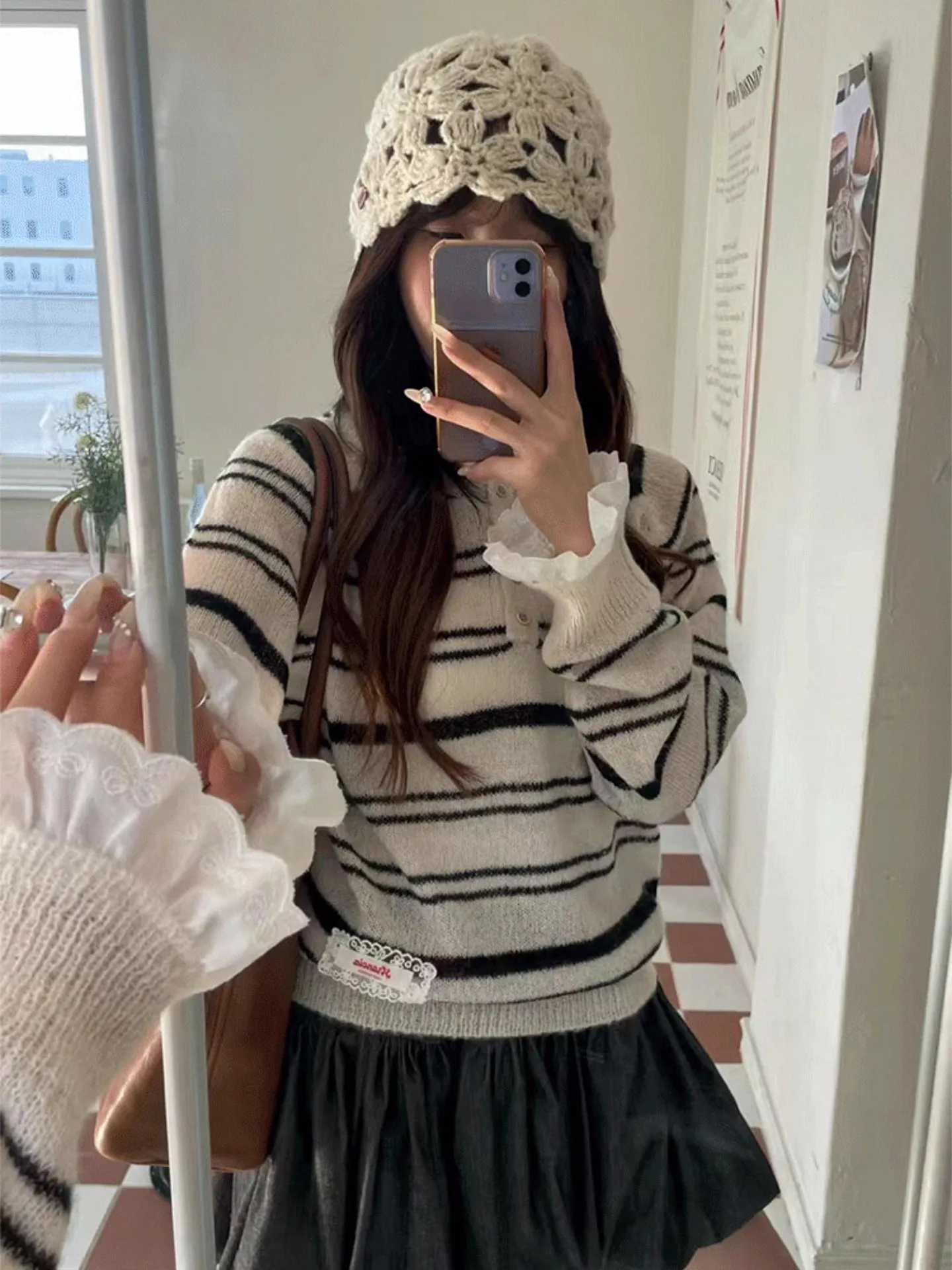 ZHISILAO новый полосатый свитер женский винтажный повседневный вязаный свитер с длинными рукавами и кружевным принтом осень-зима 2025 топы
ZHISILAO новый полосатый свитер женский винтажный повседневный вязаный свитер с длинными рукавами и кружевным принтом осень-зима 2025 топы