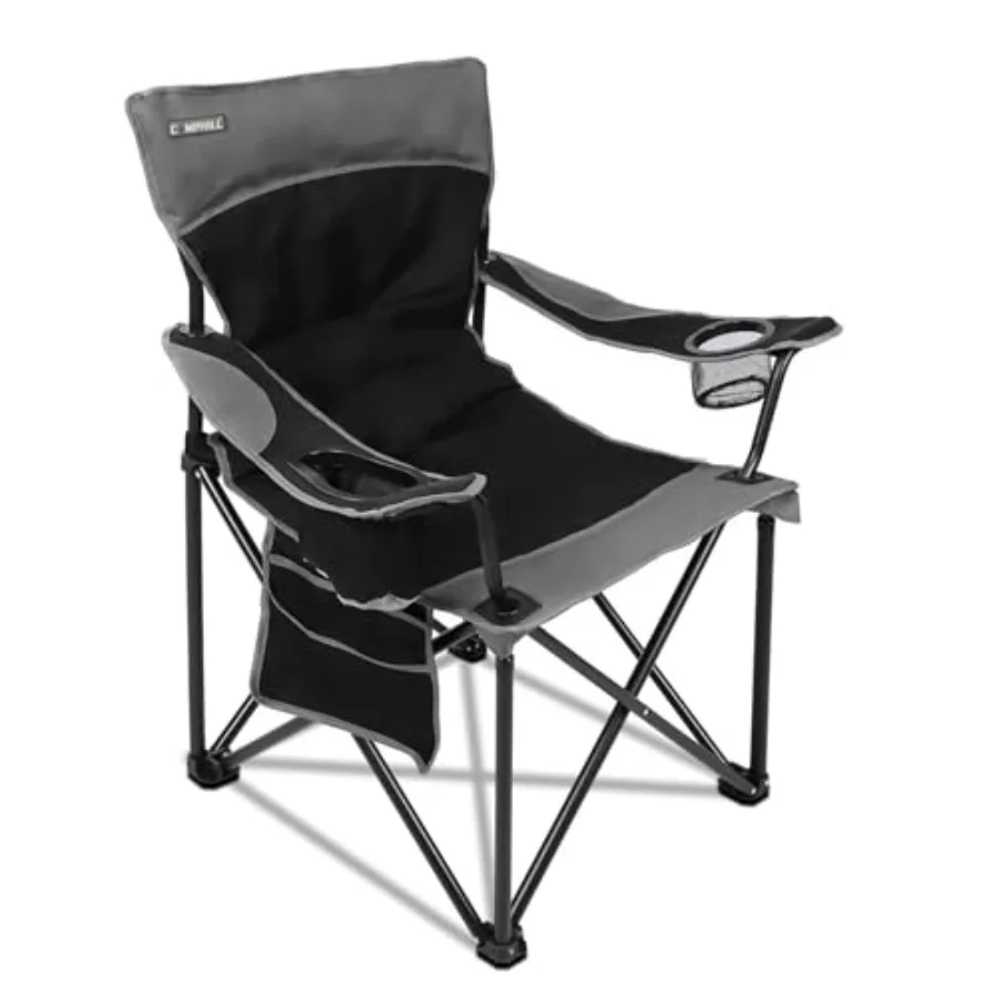 Oversized Portable Camping Chairs Collapsible Outdoor Chairs with Pocket and Cup Holders Carry Bag for Camping Tailgates Beach
Oversized Portable Camping Chairs Collapsible Outdoor Chairs with Pocket and Cup Holders Carry Bag for Camping Tailgates Beach