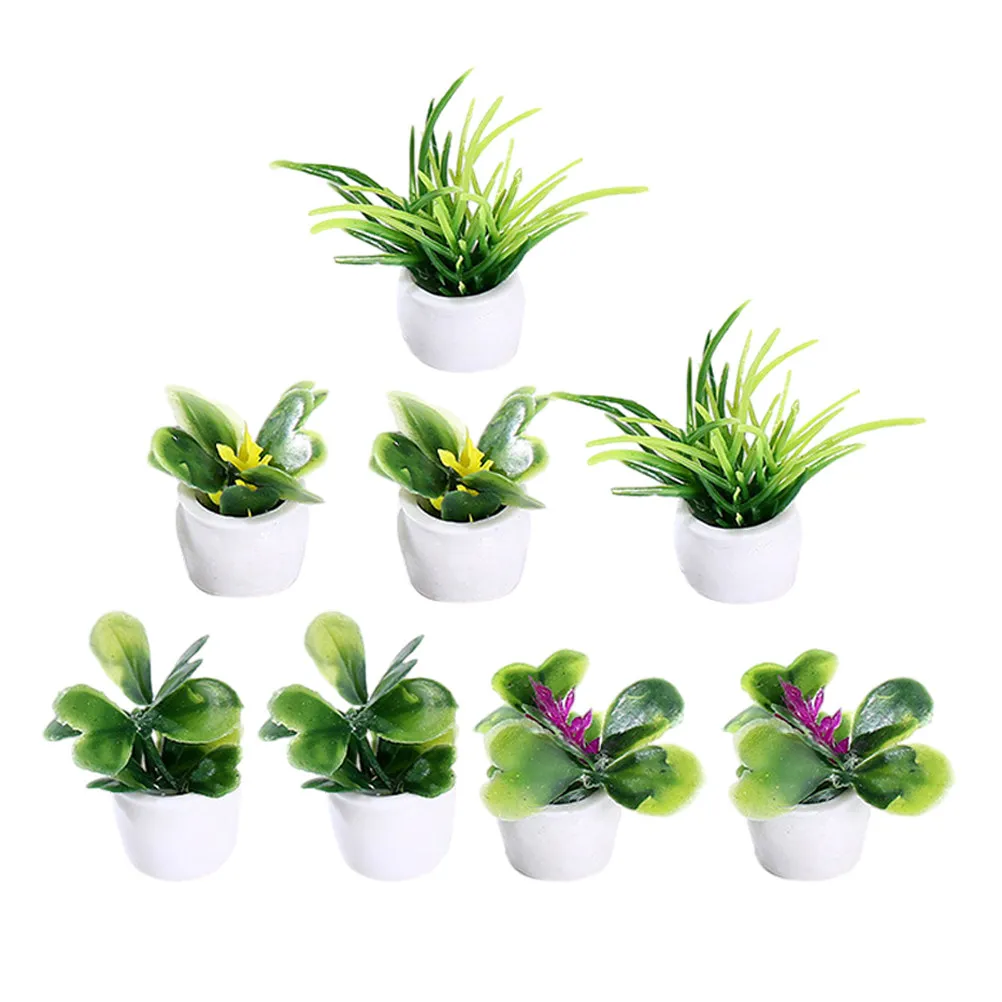 8Pcs Miniature Bonsai Plants Artificial Potted Plant Decor for Mini House Landscape Ornament Simulation Plant Adorns
8Pcs Miniature Bonsai Plants Artificial Potted Plant Decor for Mini House Landscape Ornament Simulation Plant Adorns
