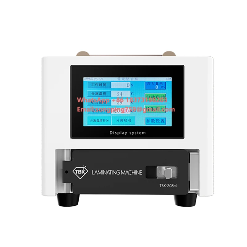 TBK 208M 3 in 1 Mini LCD Screen Vacuum Laminating Machine Defoaming Bubble Remover LCD Glass Separating Machine
TBK 208M 3 in 1 Mini LCD Screen Vacuum Laminating Machine Defoaming Bubble Remover LCD Glass Separating Machine