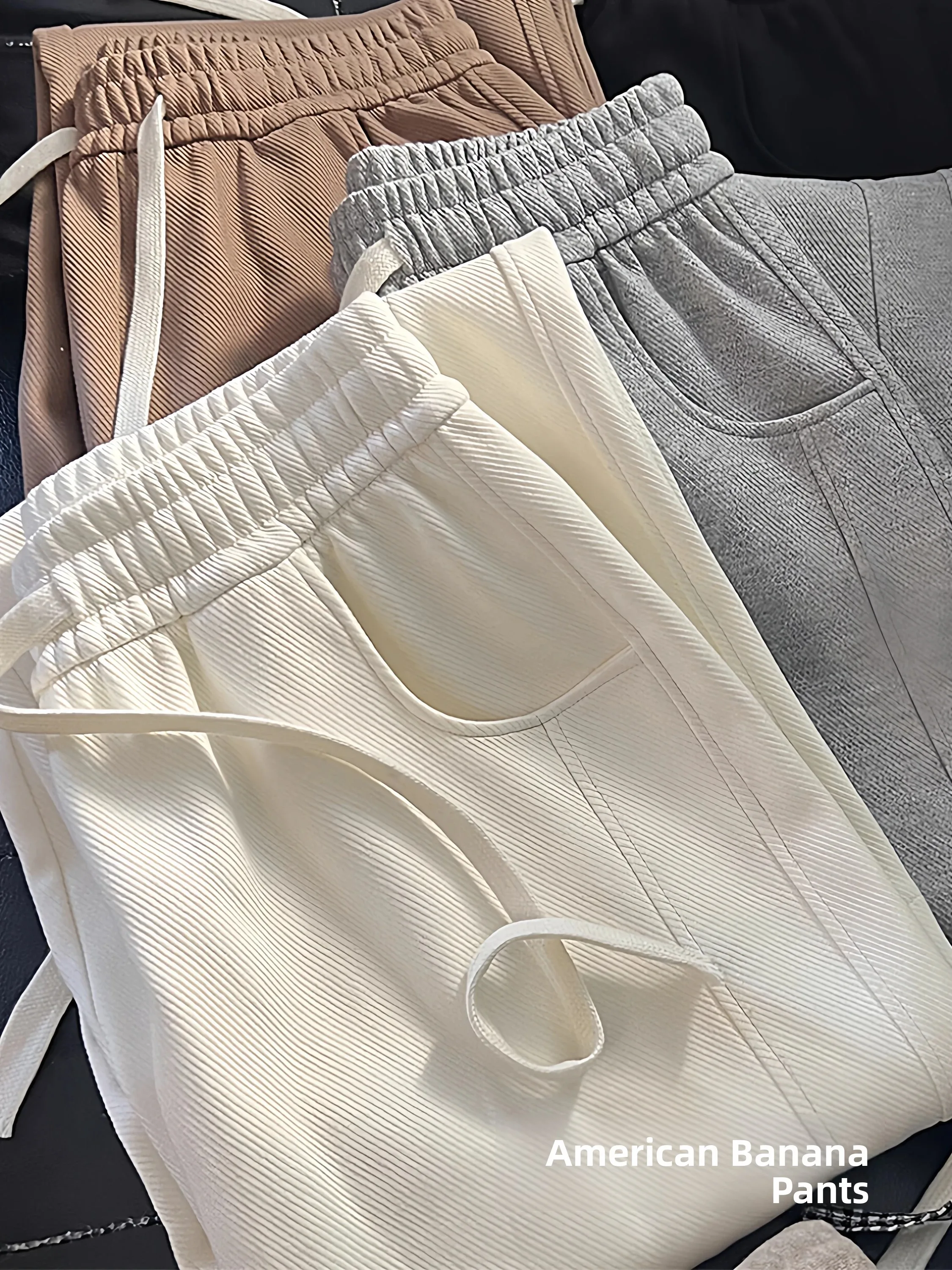 plus Size Fleece Lined Casual Trousers High Waist Drapey Loose Straight Leg Banana Sports Wide Leg Pants Women Autumn Winter
plus Size Fleece Lined Casual Trousers High Waist Drapey Loose Straight Leg Banana Sports Wide Leg Pants Women Autumn Winter